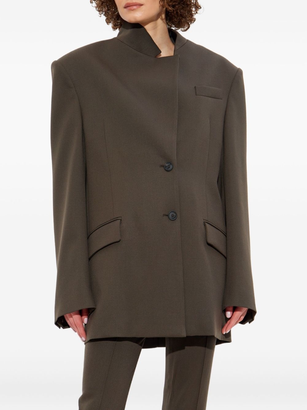 single-breasted blazer - 3