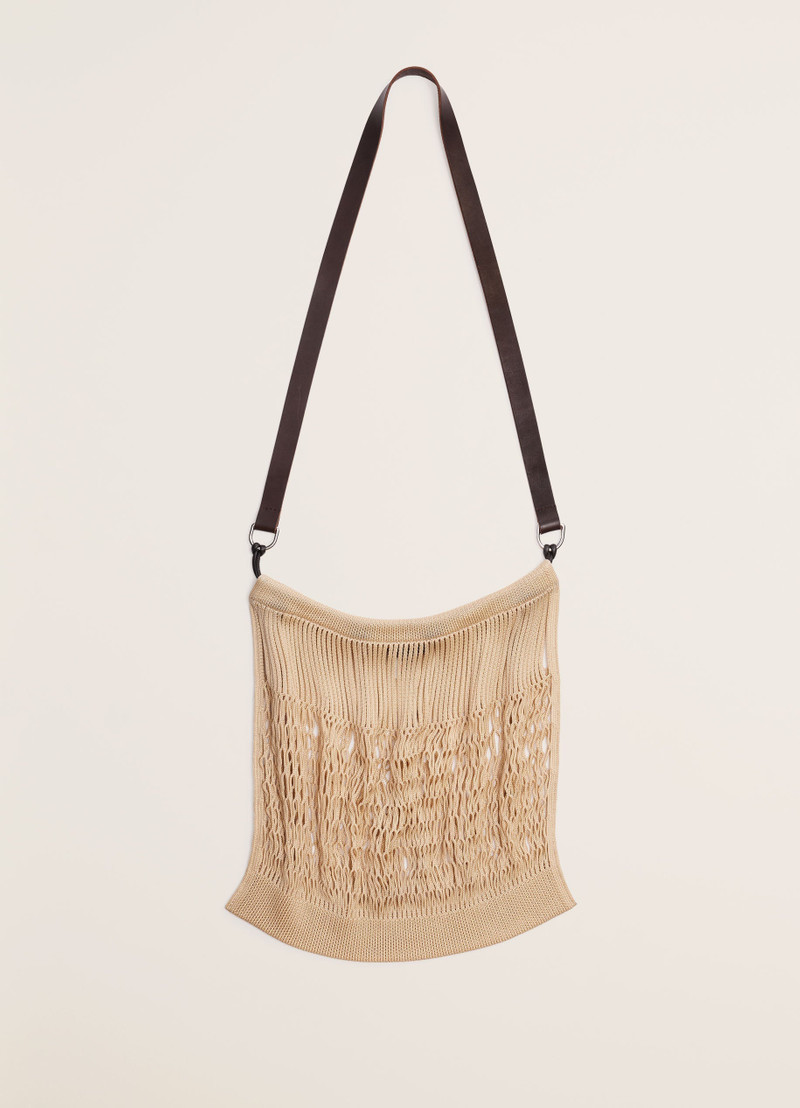 LARGE CROSSBODY FILT NET SHOPPING BAG 1