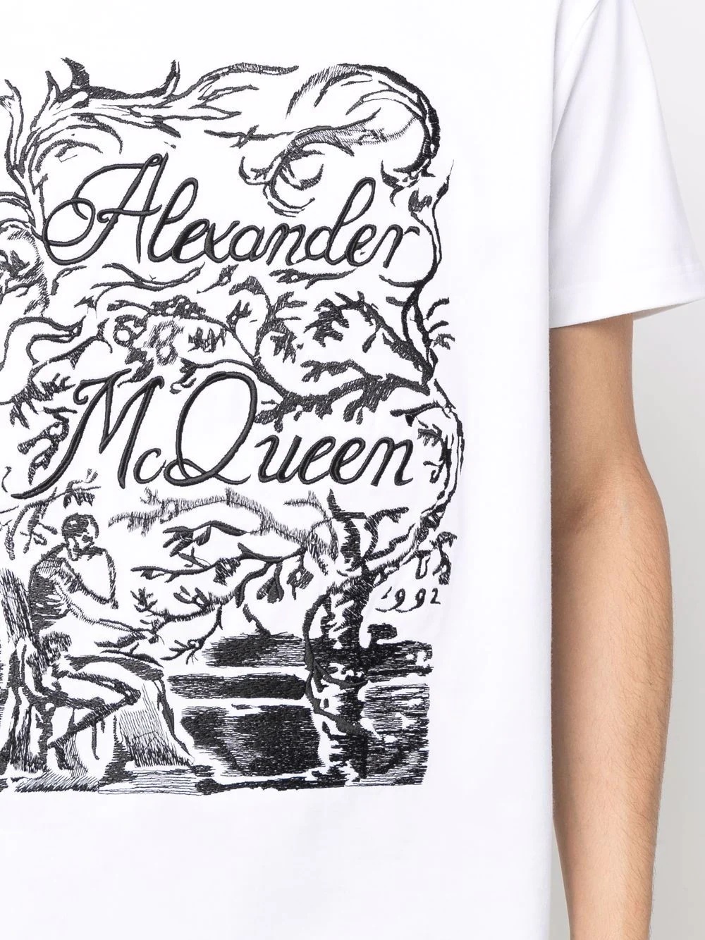logo-print cotton T-shirt - 5