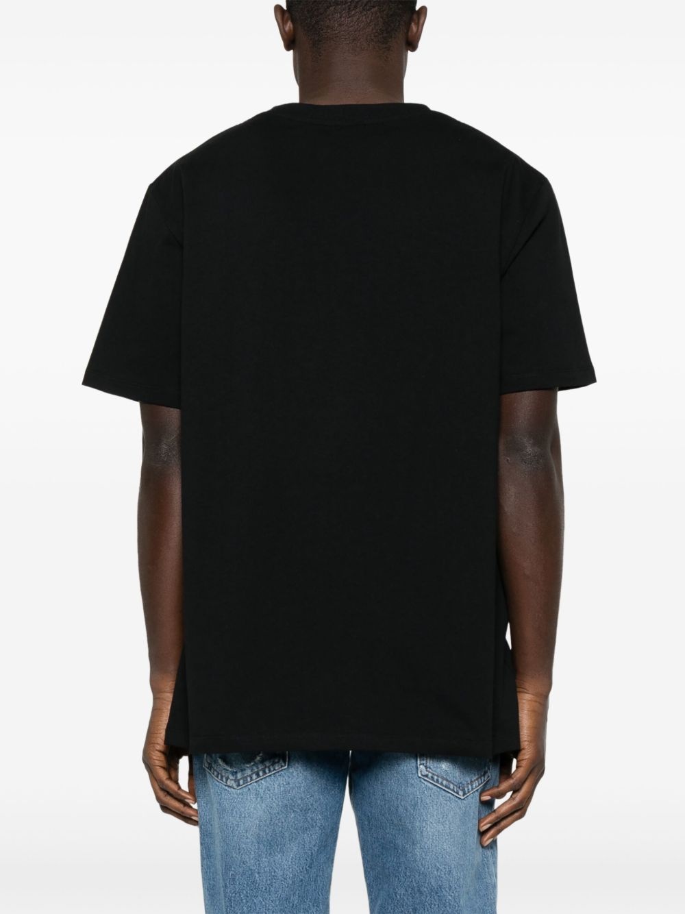 flocked-logo T-shirt - 3