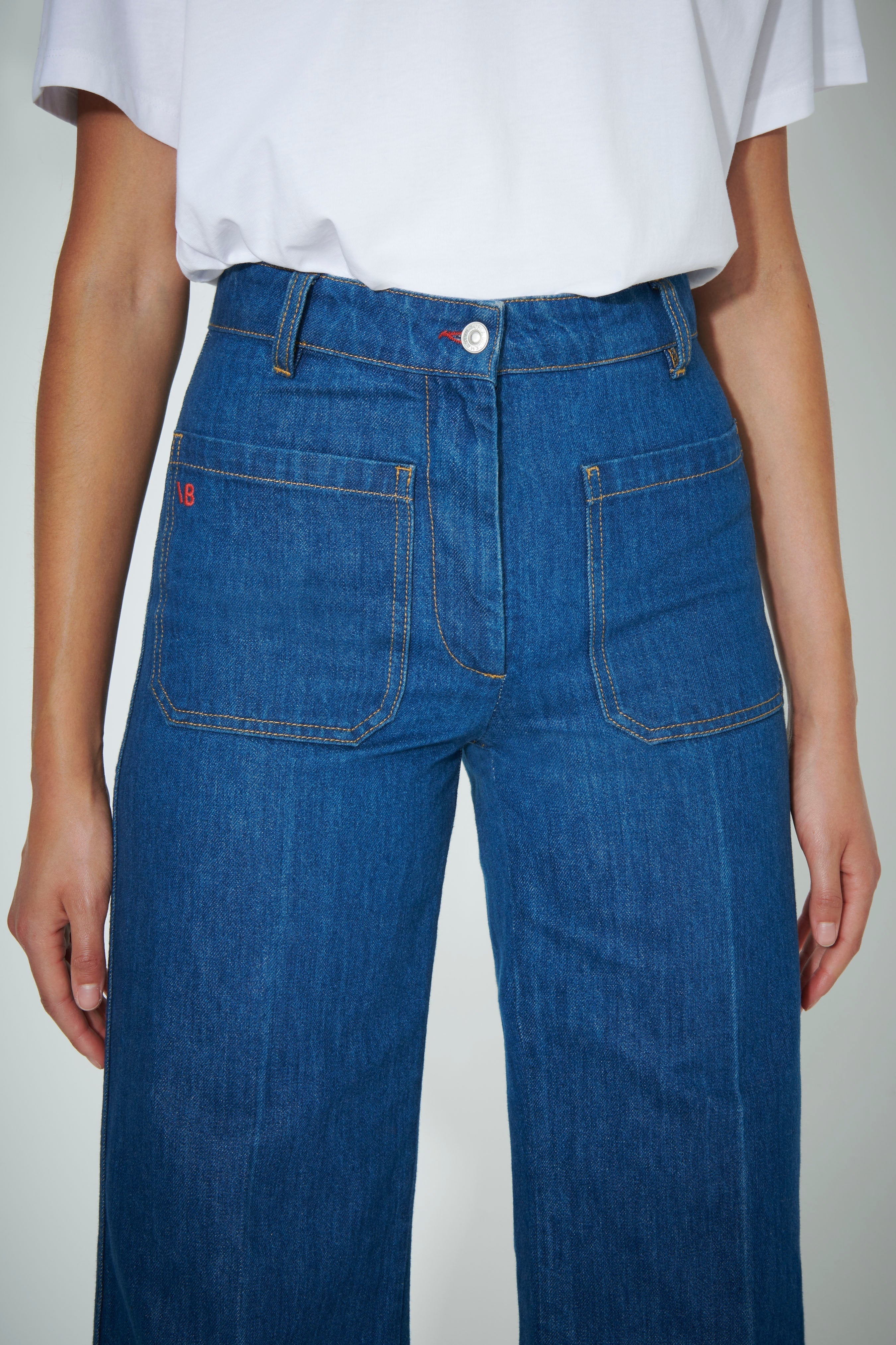 Alina Jean in Dark Blue Wash - 4
