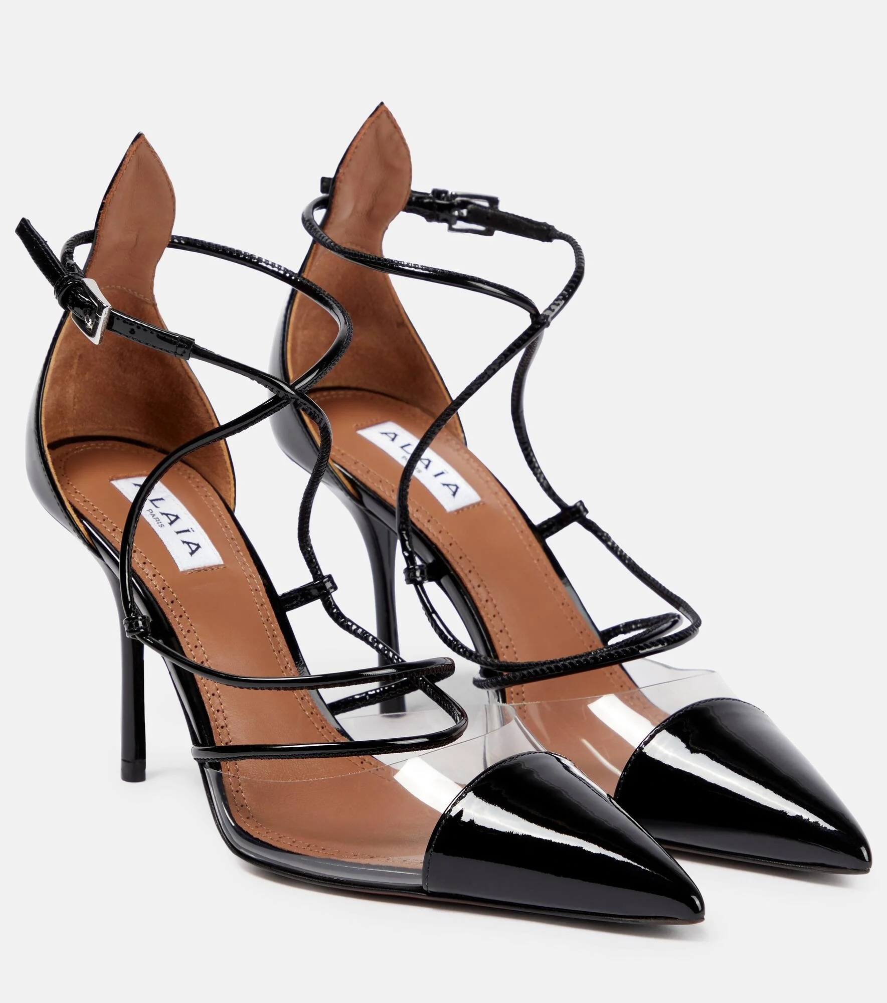 Patent leather and PU pumps - 1