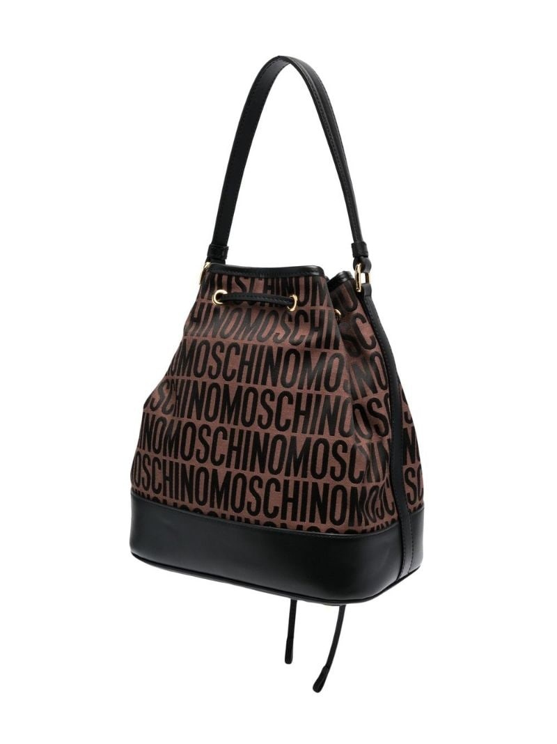 logo-motif bucket bag - 2