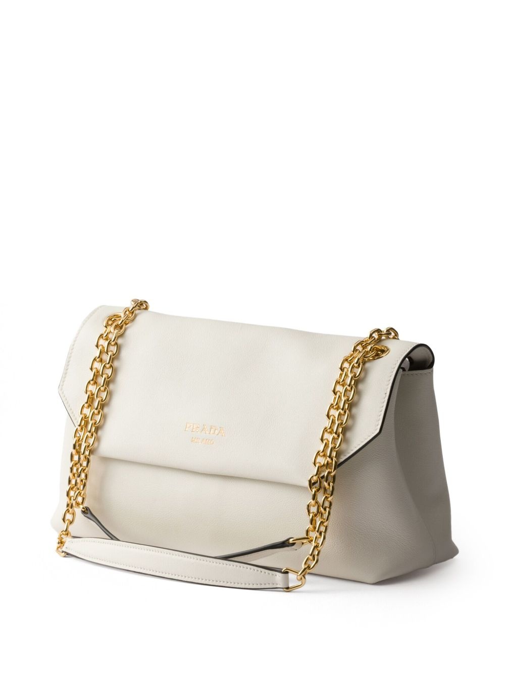 medium leather shoulder bag - 3