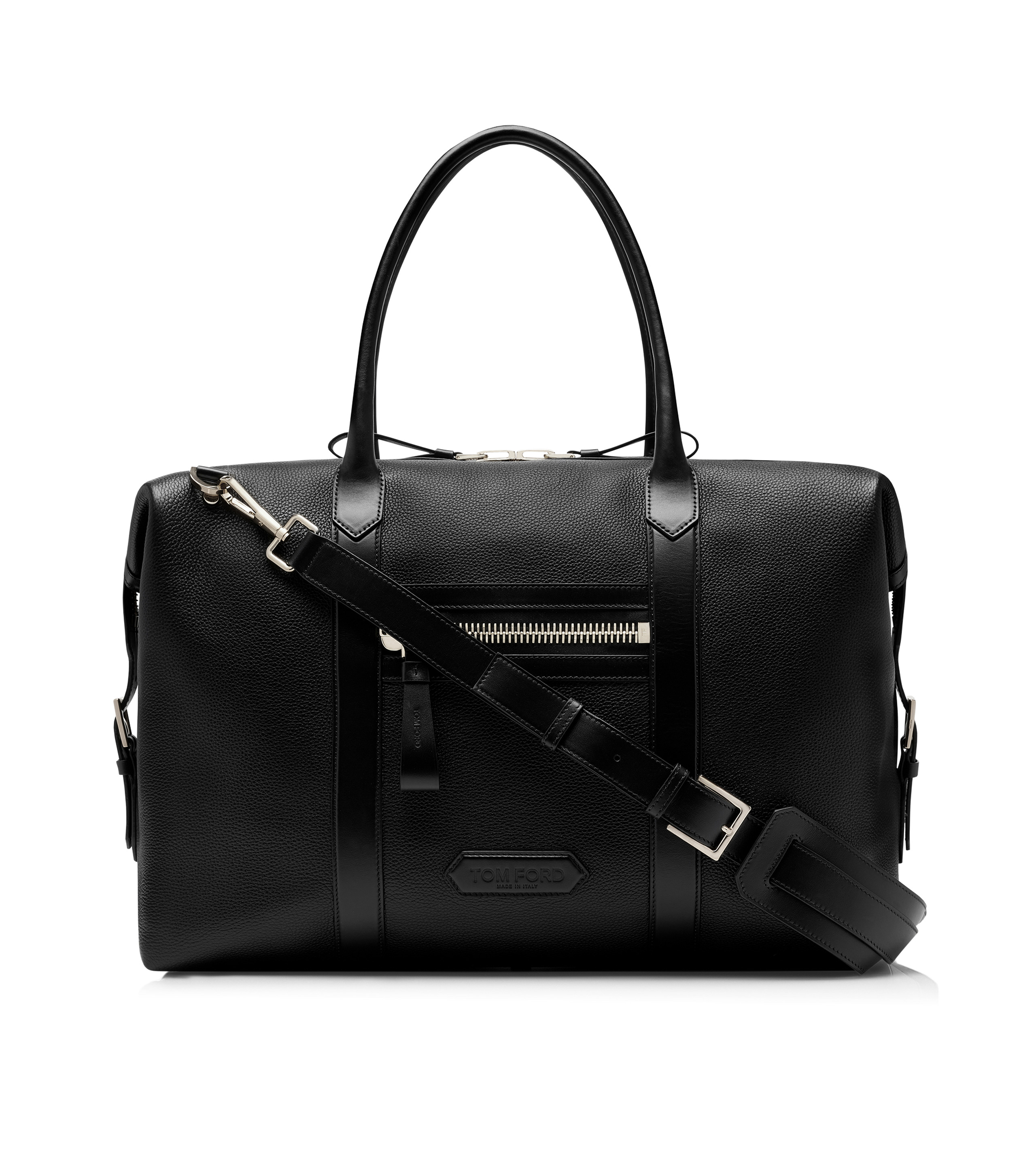 GRAIN LEATHER LEATHER BUCKLEY HOLDALL - 1