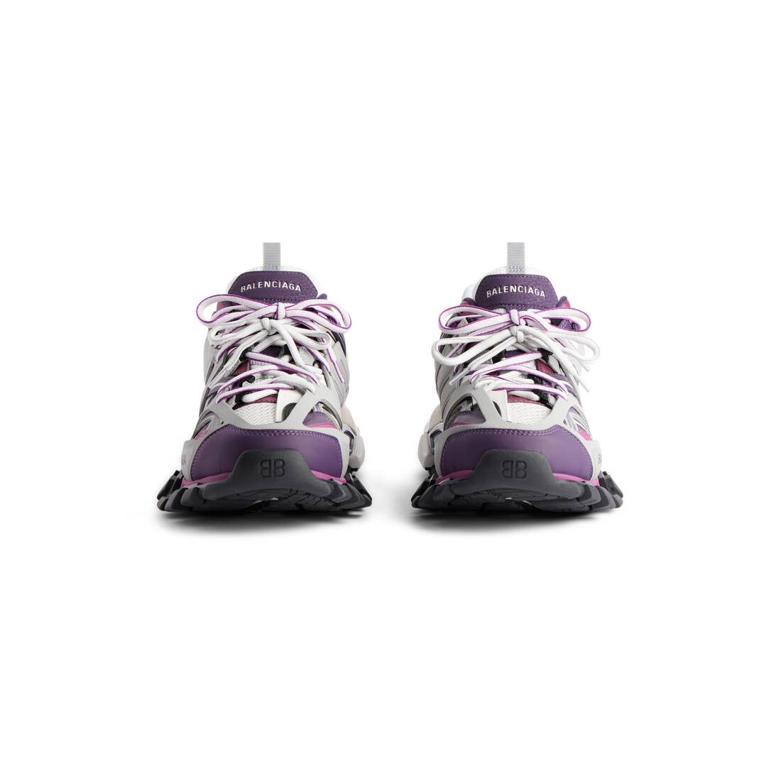 Women's Track Sneaker in Grey/purple - 3