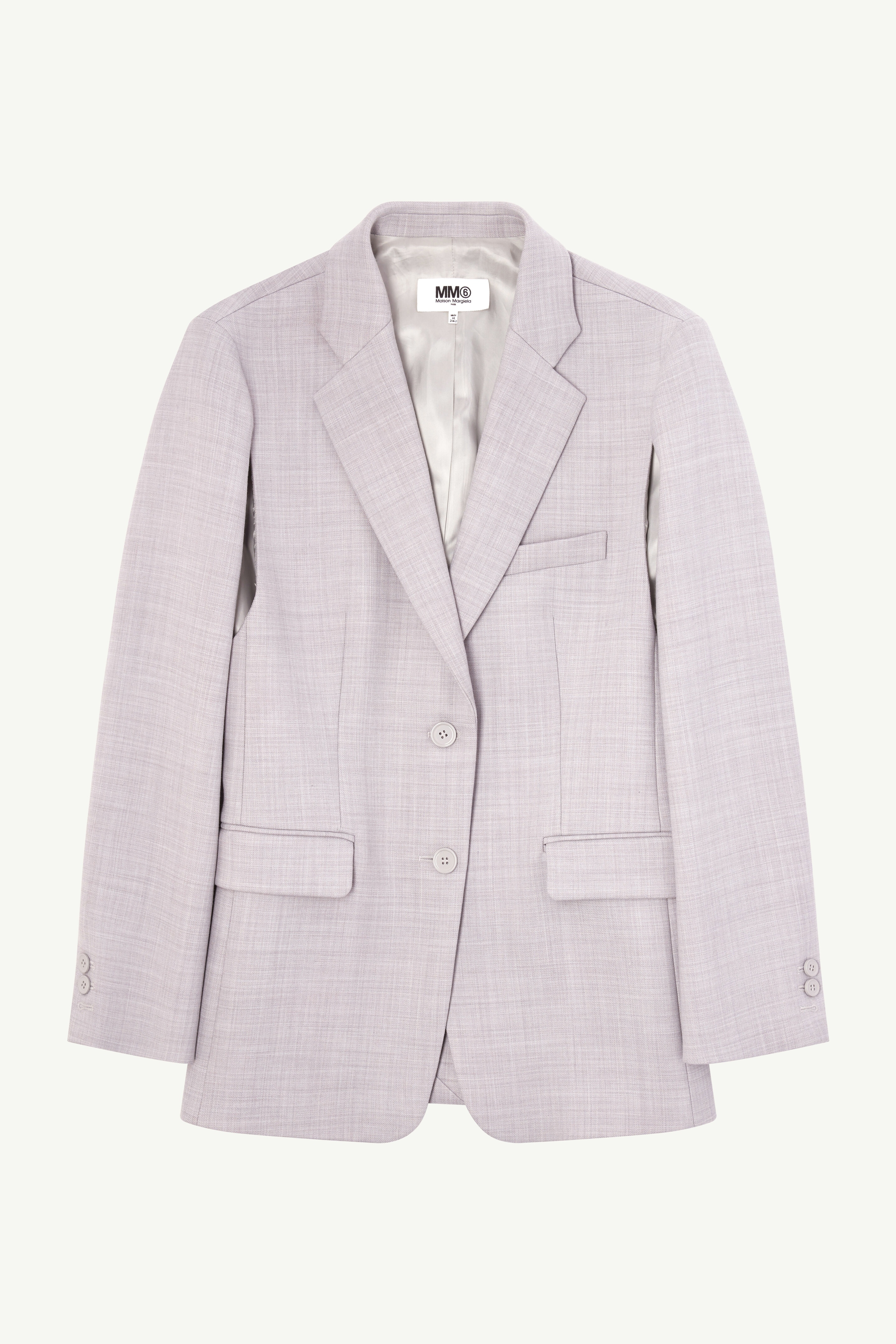 Techno wool blazer - 1