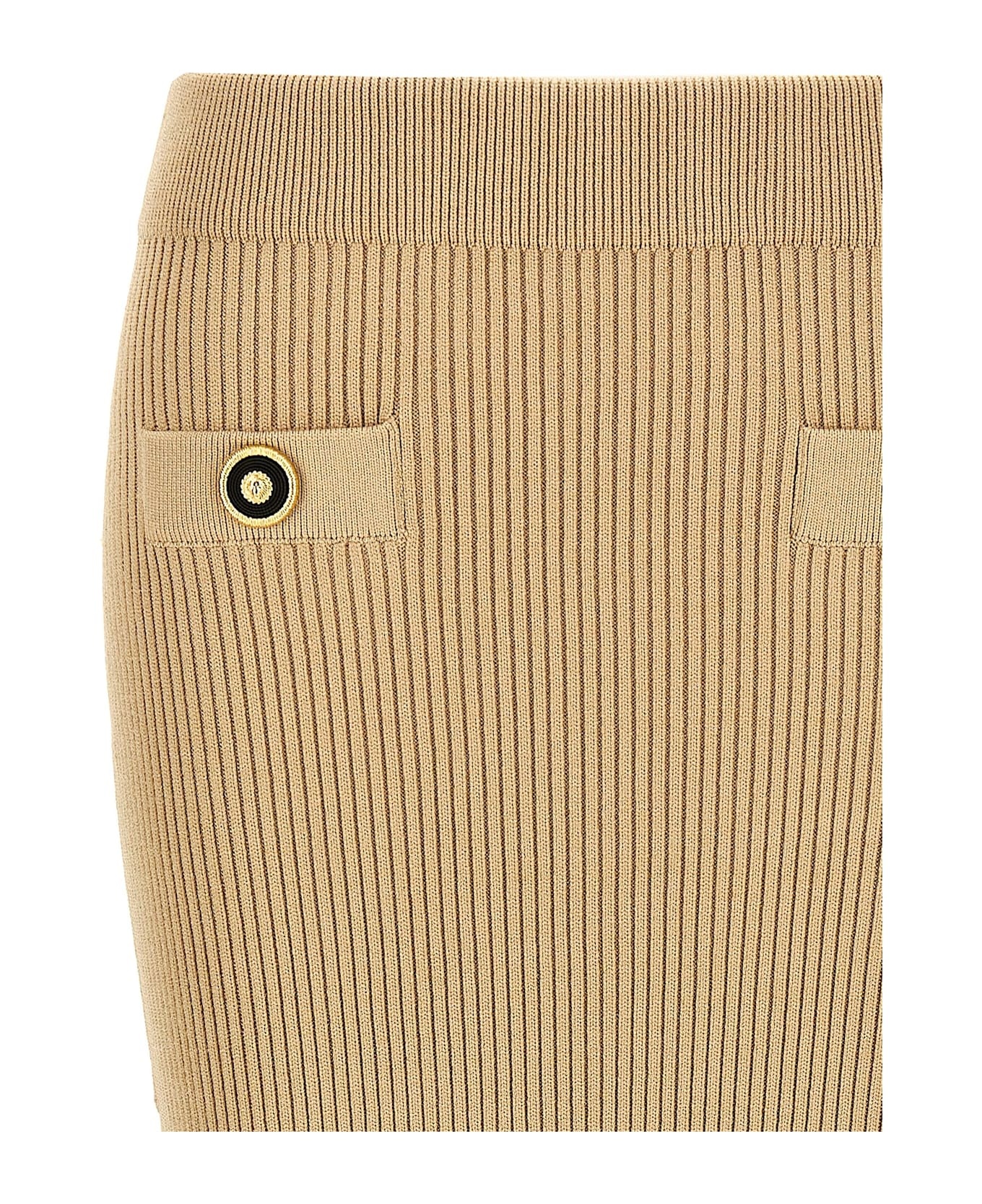 Knit Midi Skirt - 3