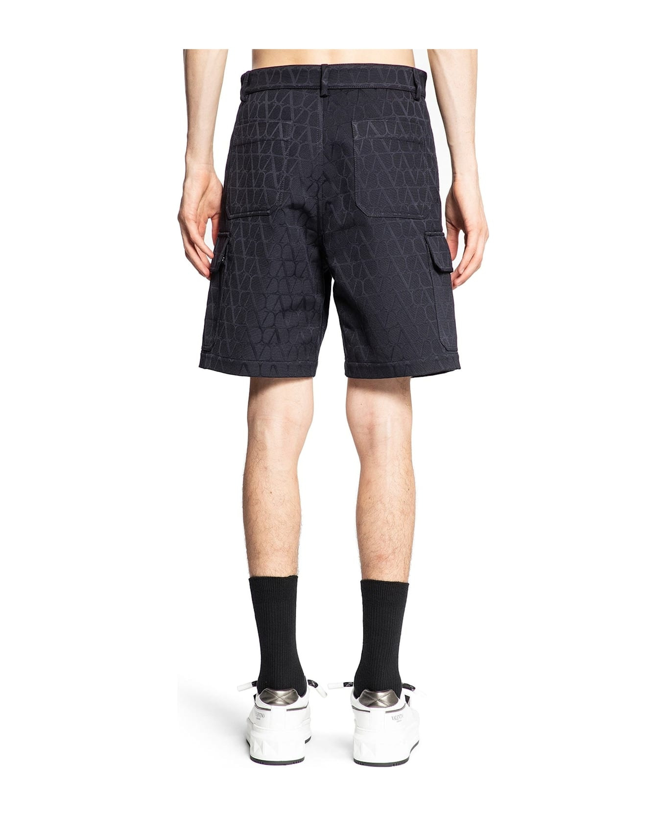Garavani Toile Iconographe Shorts - 3