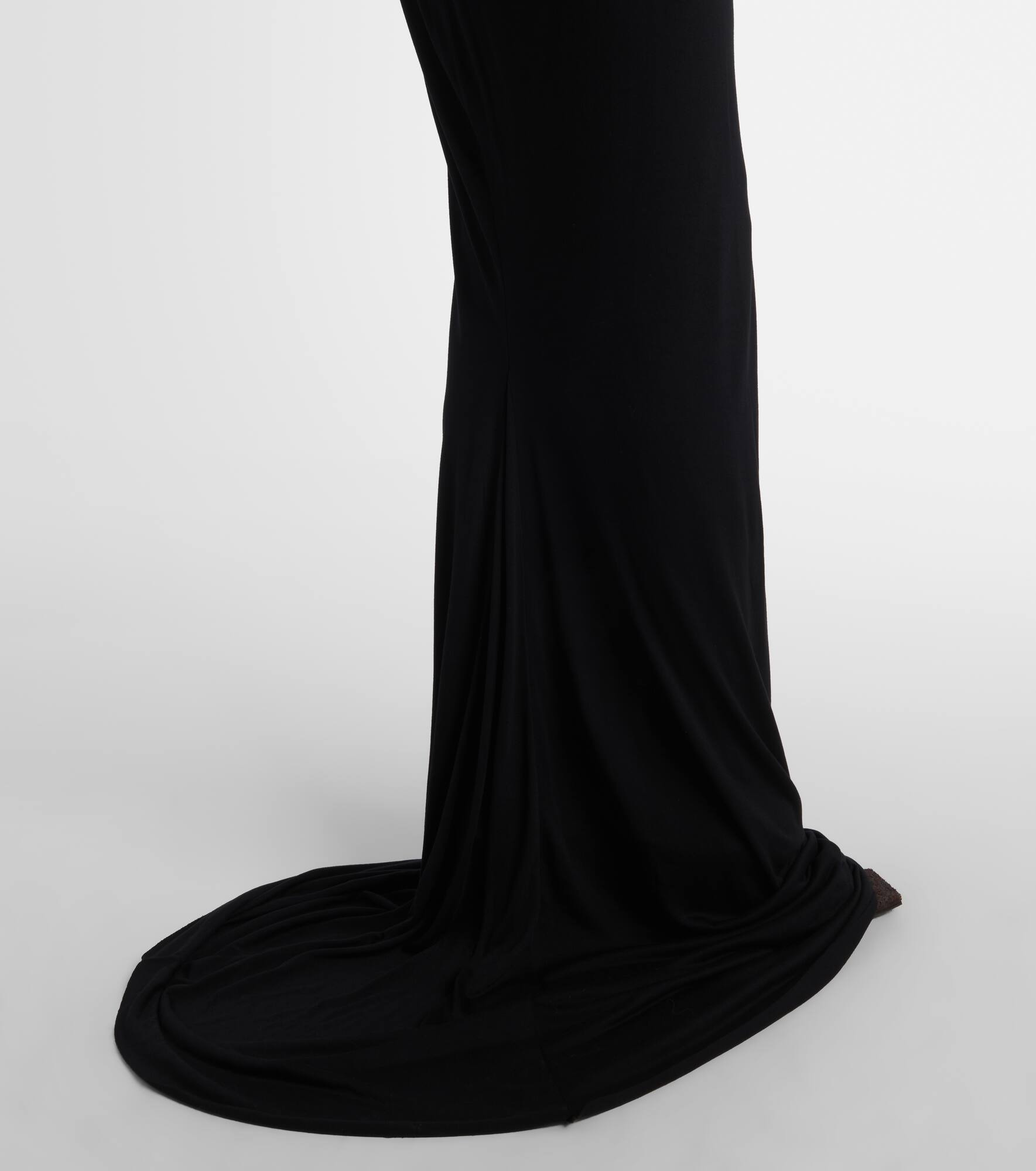 Lilith draped jersey gown - 5