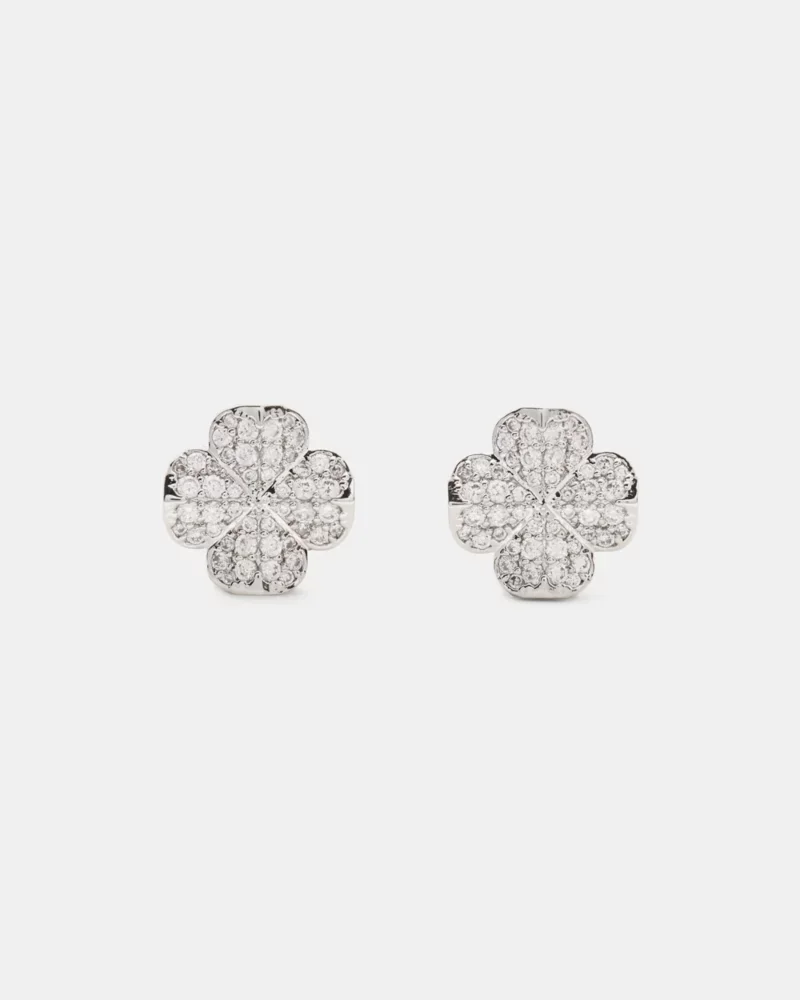 Spade Flower pave studs - 1