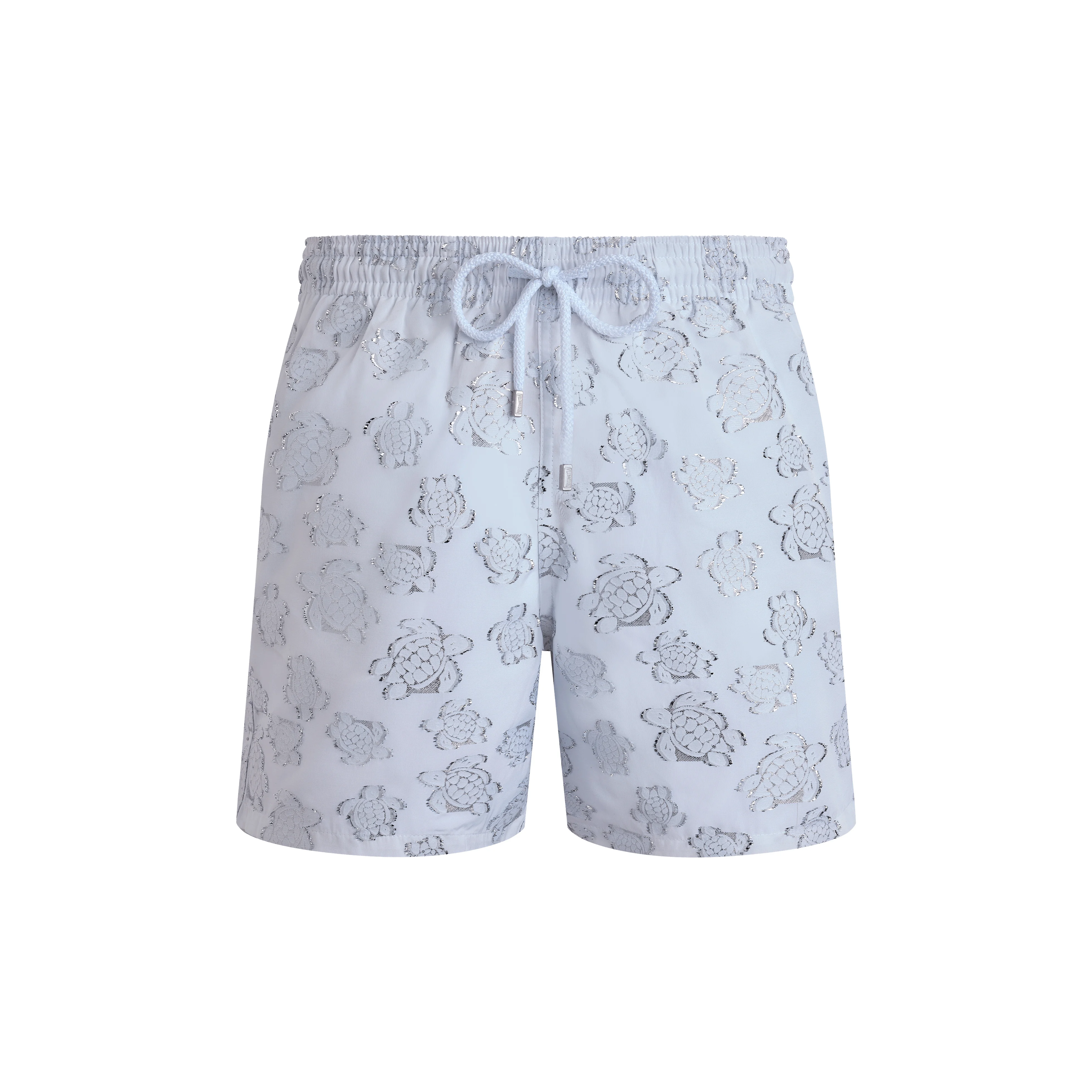 Men Swim Trunks Ronde des tortues Jacquard - 1