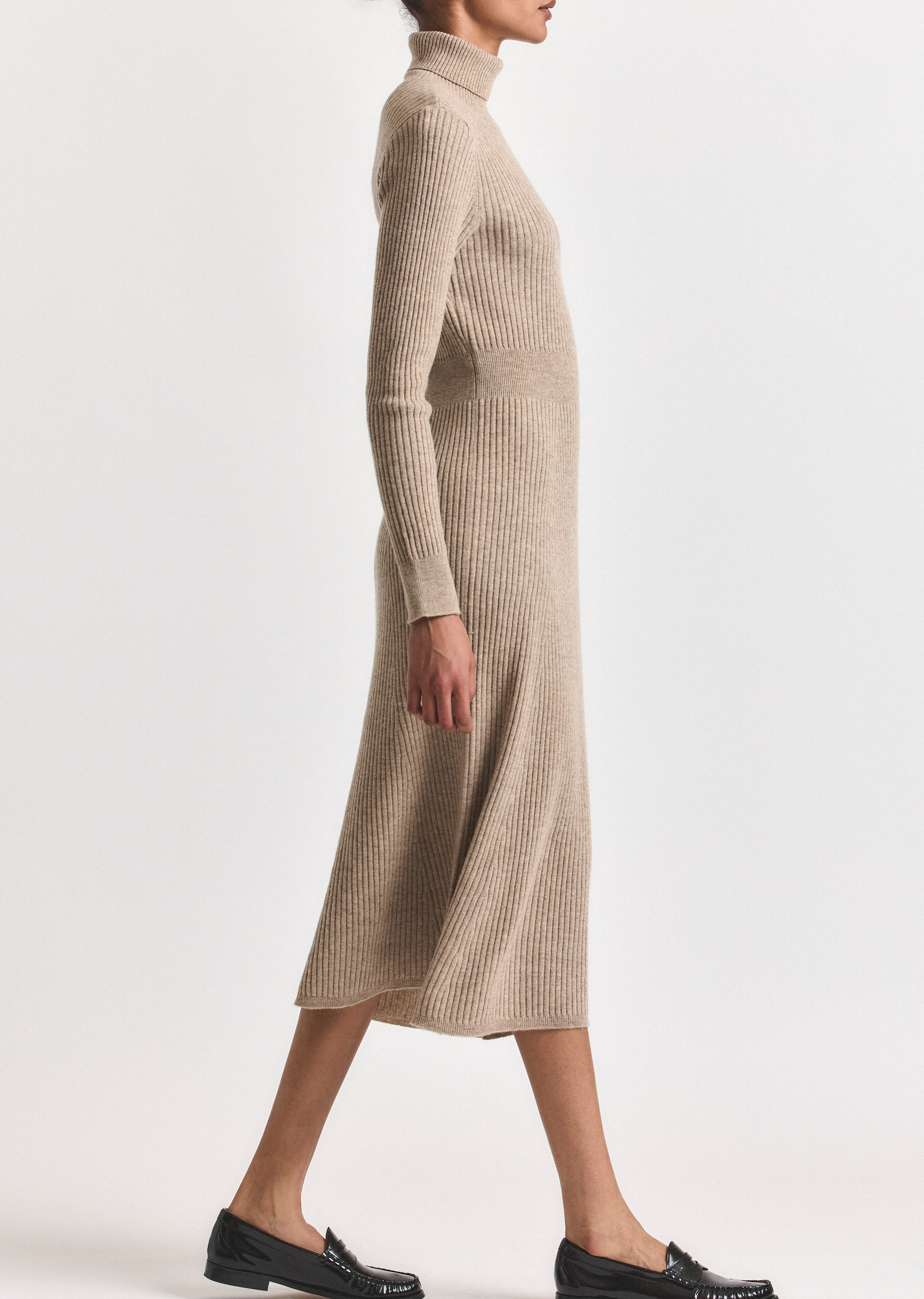 DIANA TURTLENECK DRESS - 3