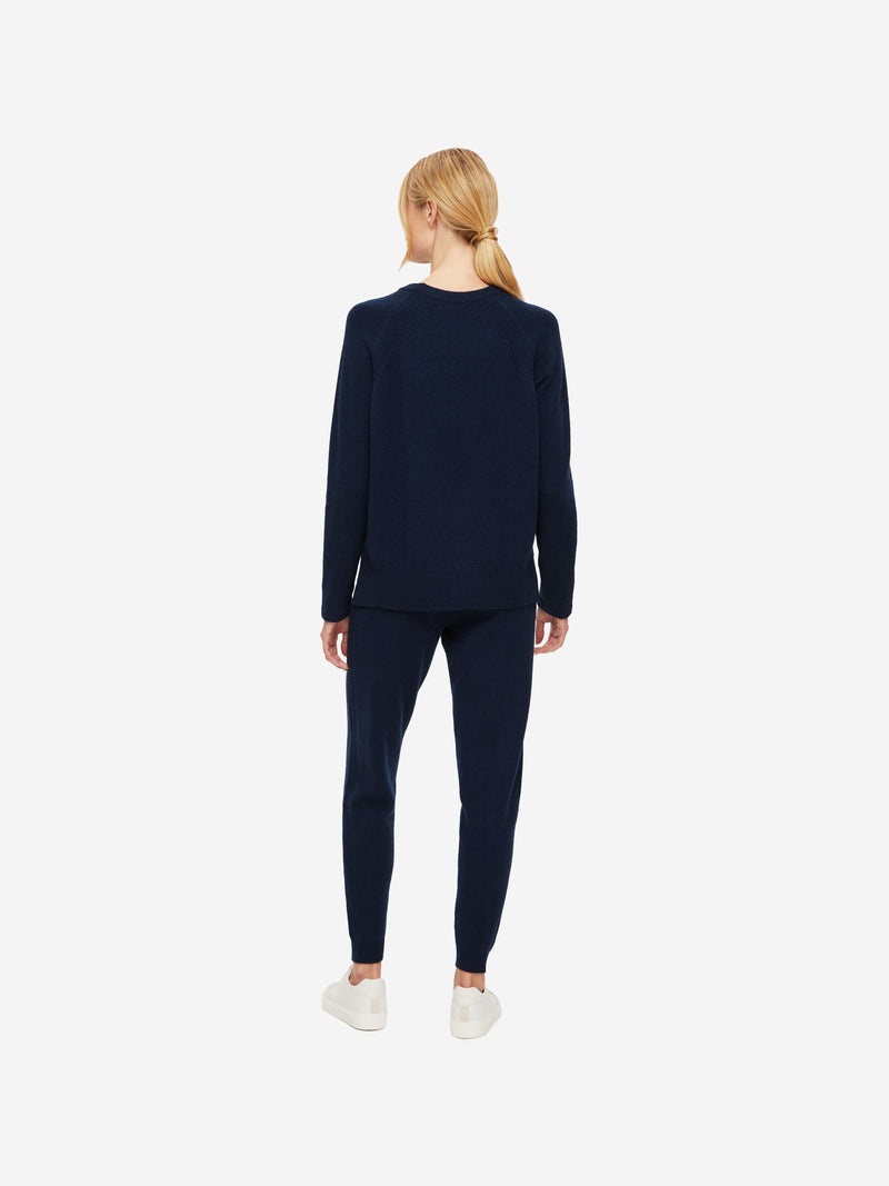 Women's Sweater Daphne Cashmere Navy - 4