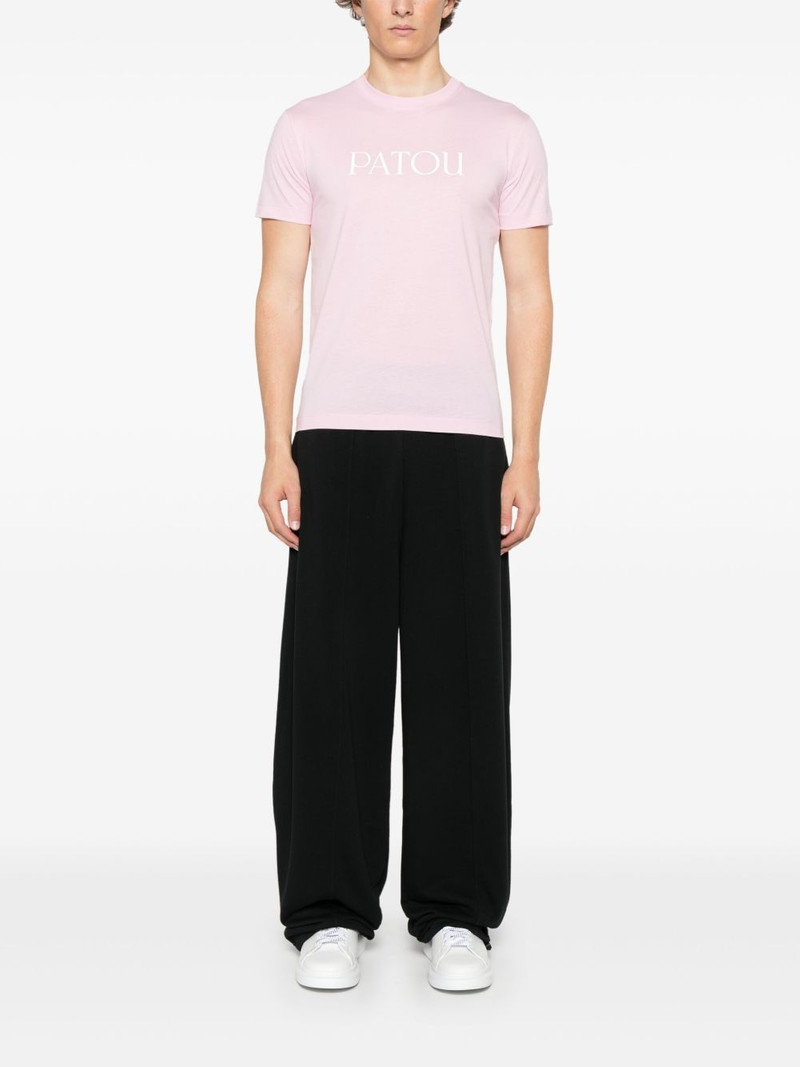 logo-print organic cotton T-shirt 3