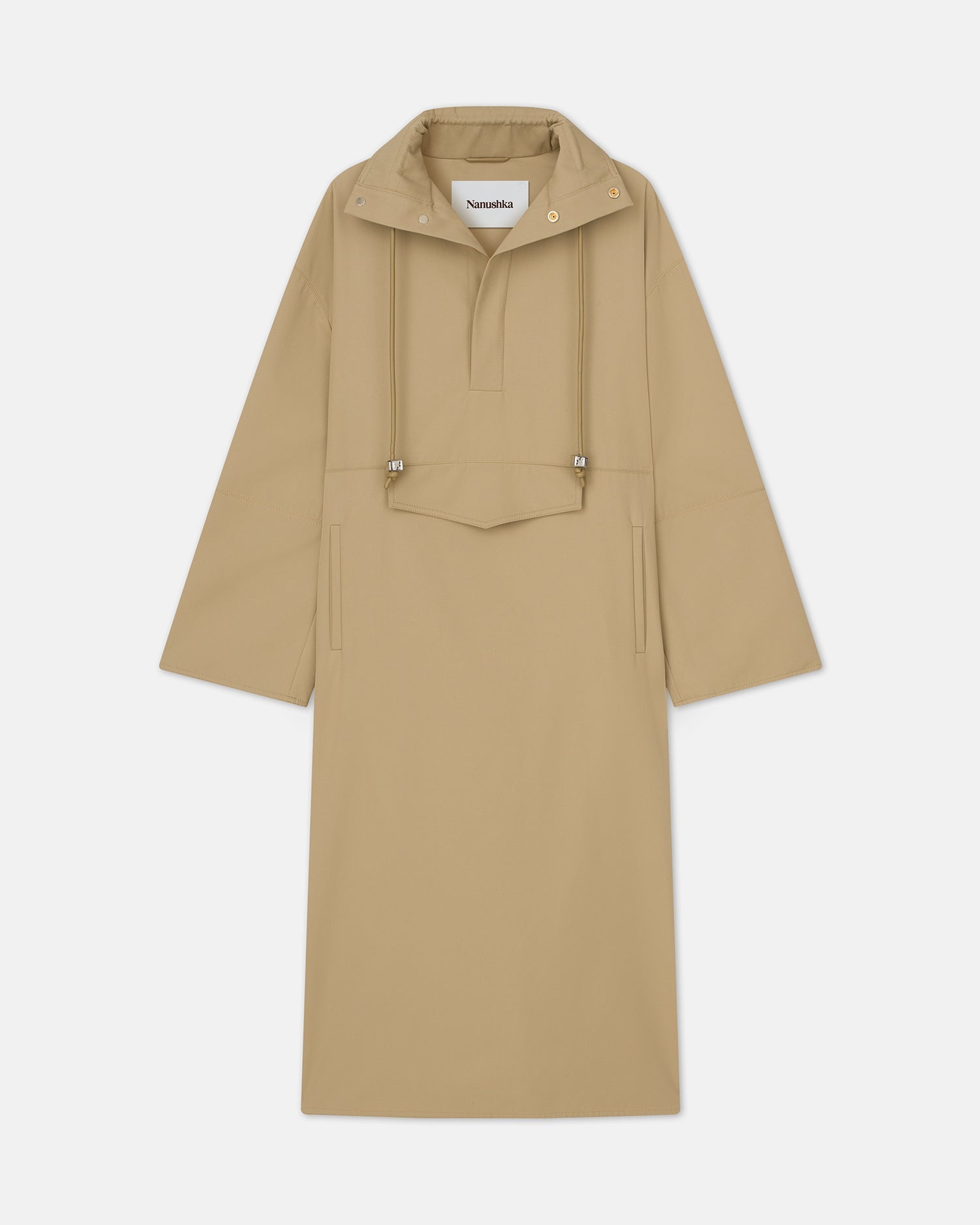 Bonded Trench Pullover Coat - 1
