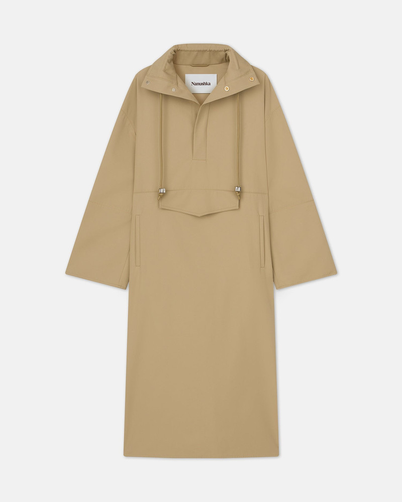 Bonded Trench Pullover Coat 1