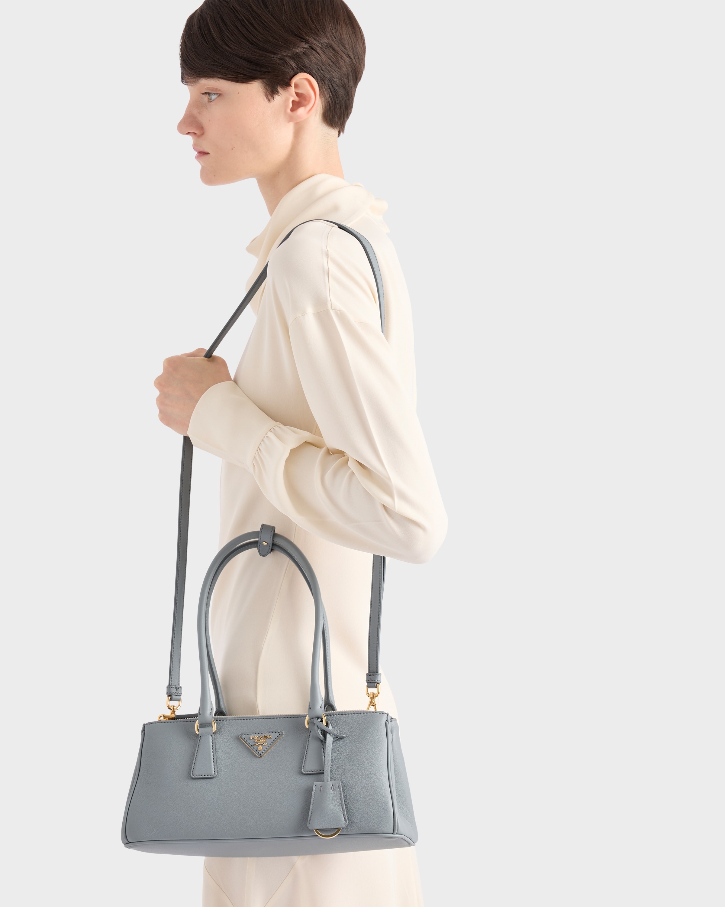 Medium Prada Galleria leather bag - 9