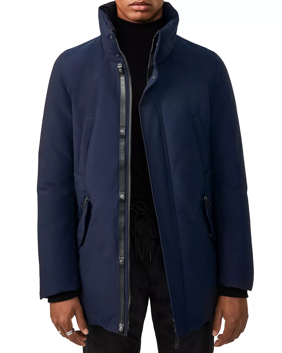 Edward 2-in-1 Down Coat with Removable Hooded Bib - 4