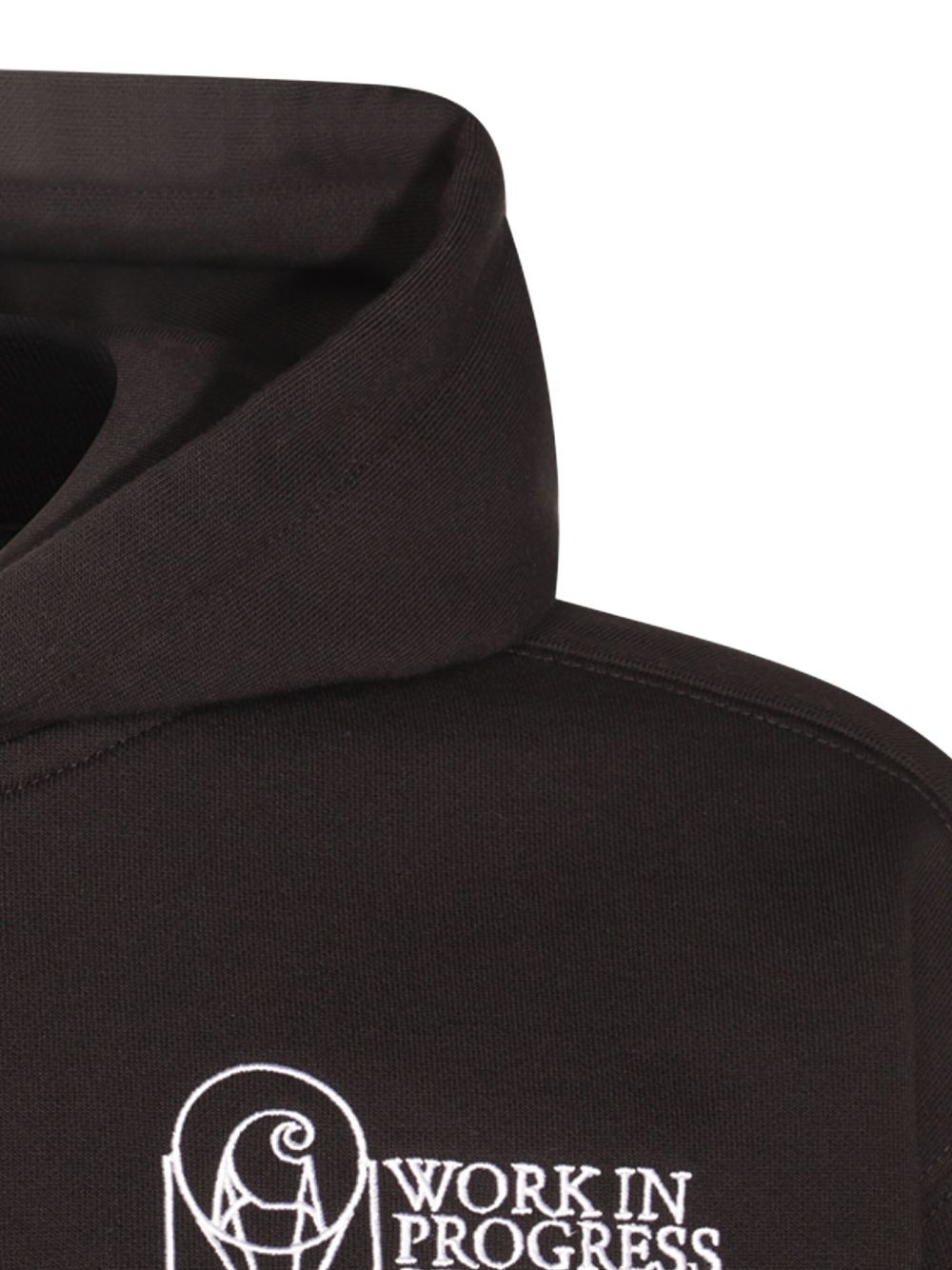 logo-embroidered hoodie - 4