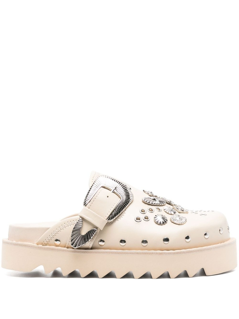 eyelet-metal mules 1