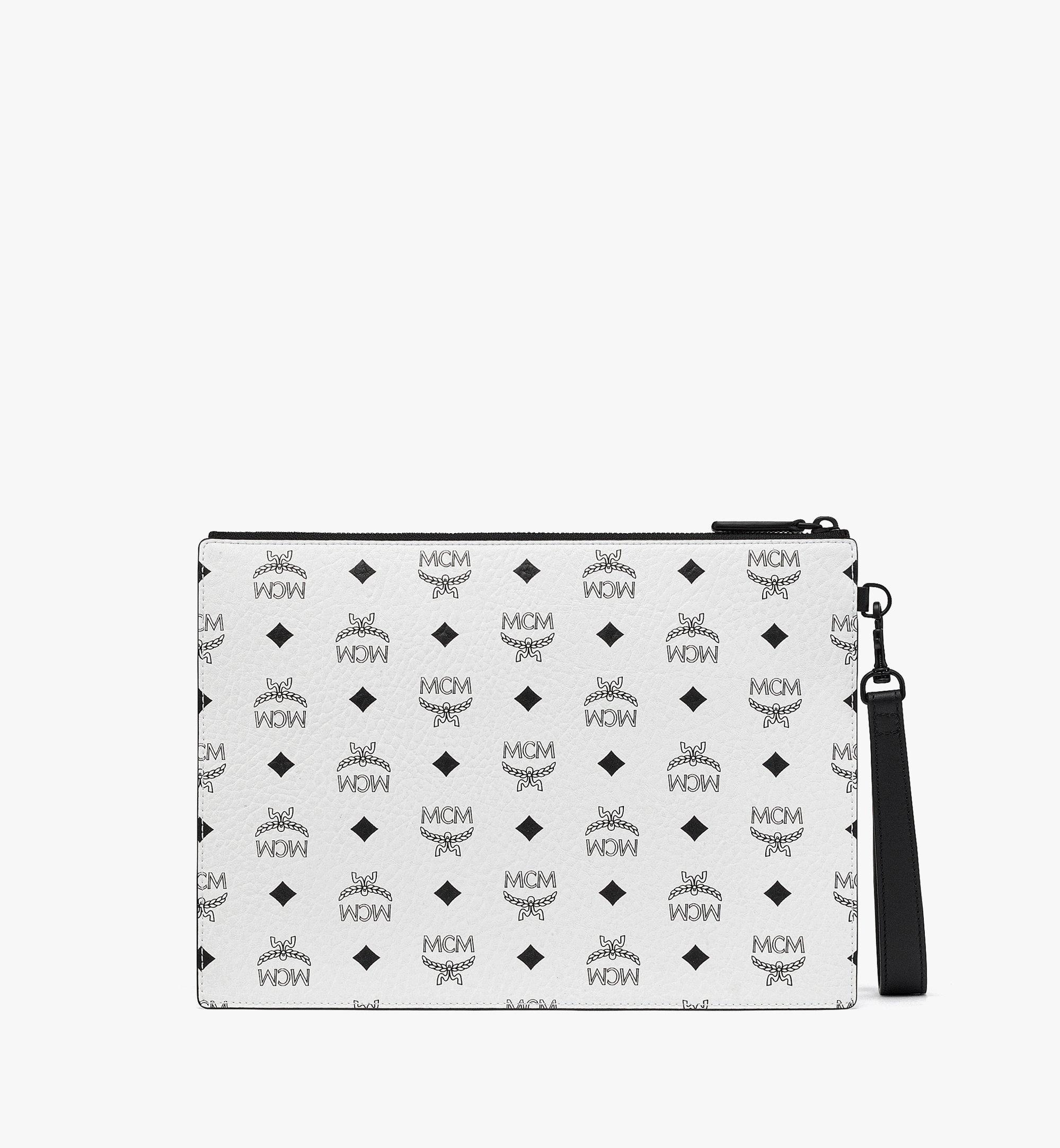 Aren Wristlet Zip Pouch in Visetos - 4