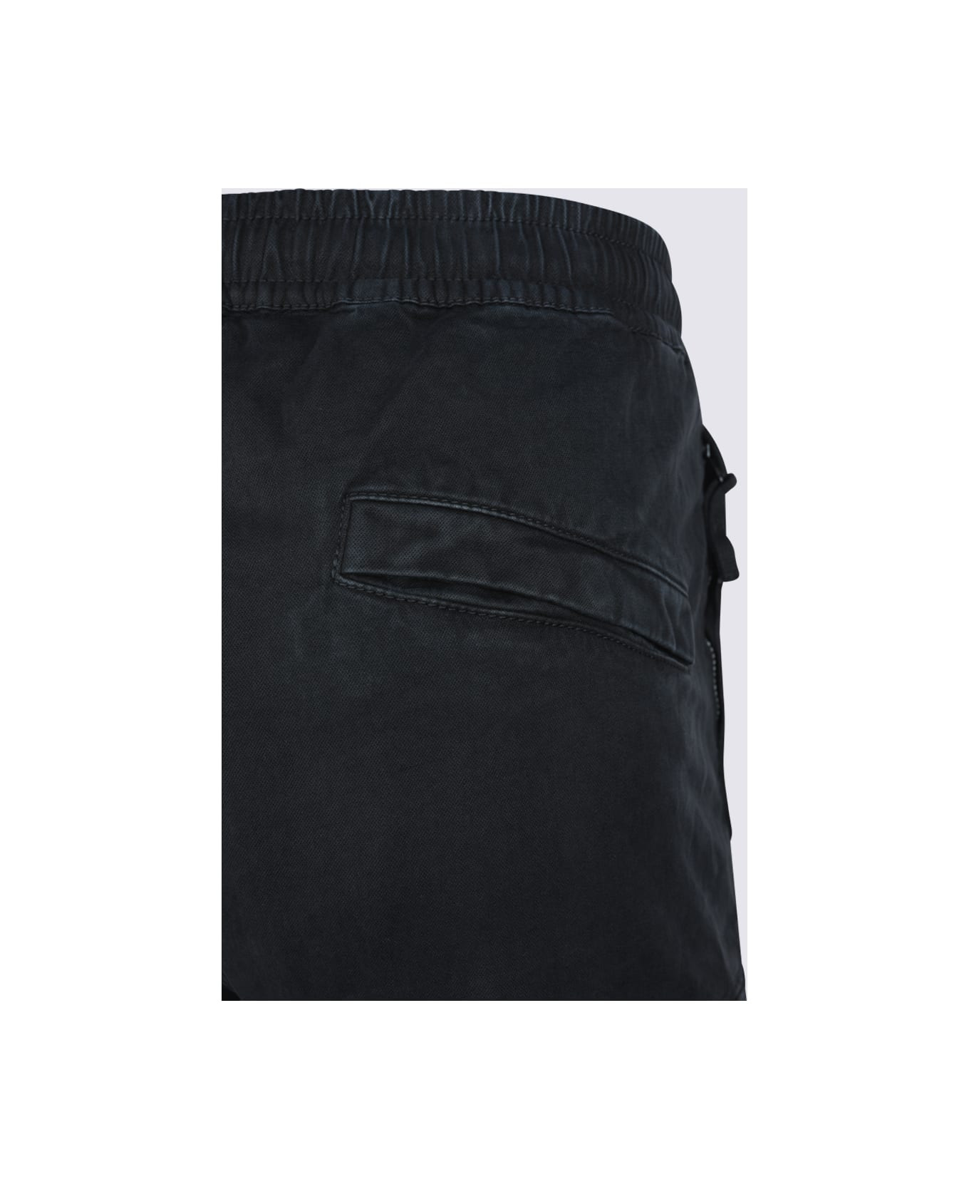 Black Cotton Pants - 4