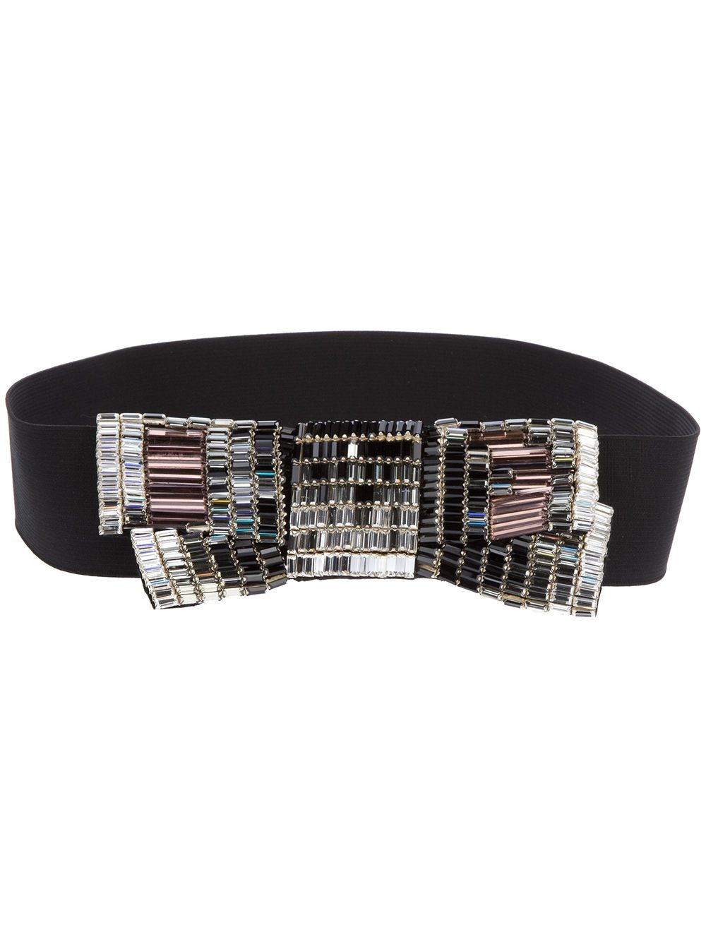 beade bow headband - 1