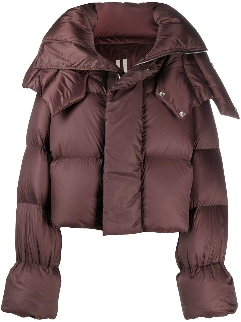 cropped puffer jacket - 1