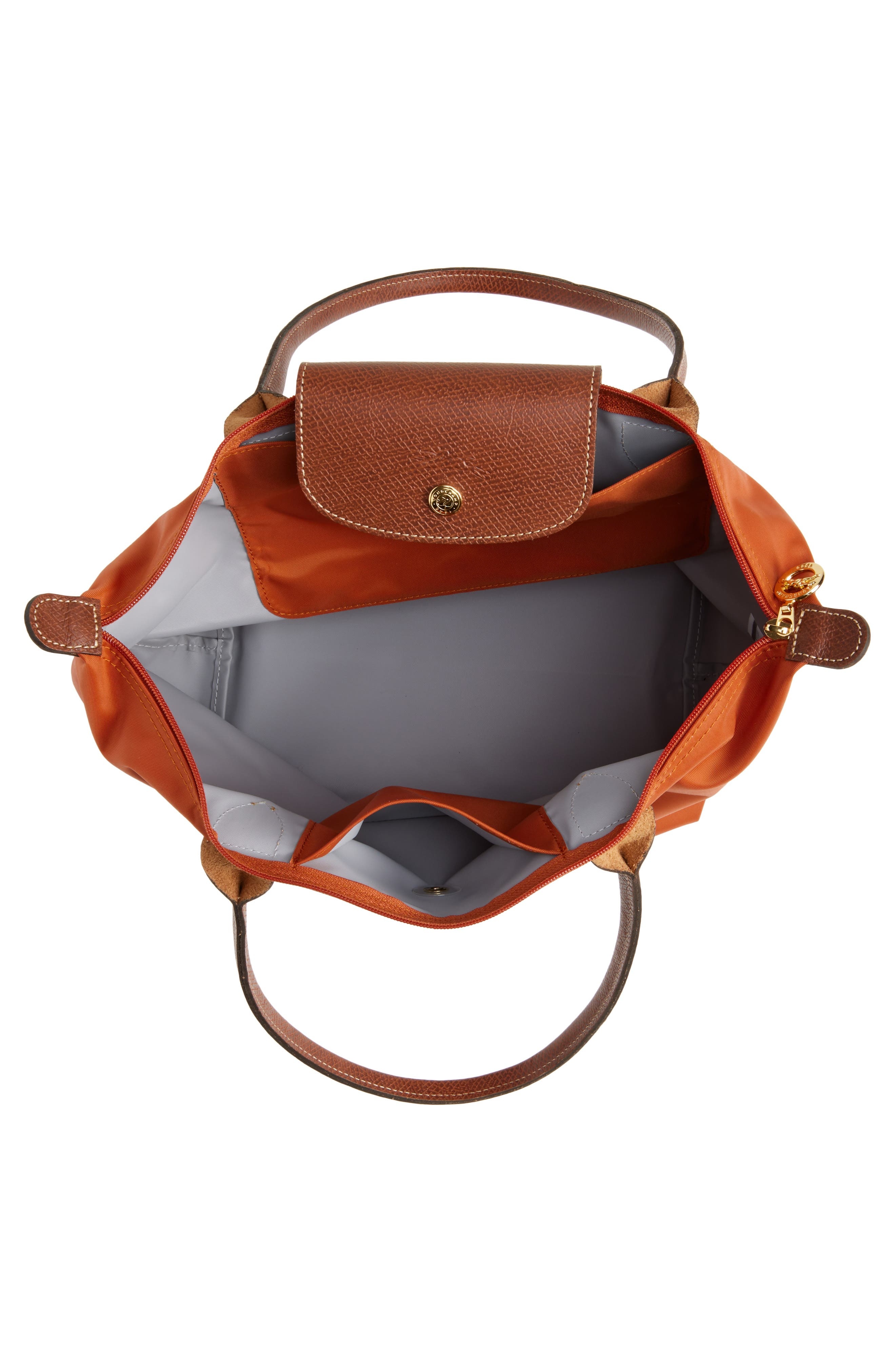 Longchamp Medium Le Pliage Nylon Shoulder Tote in Brick at Nordstrom - 4