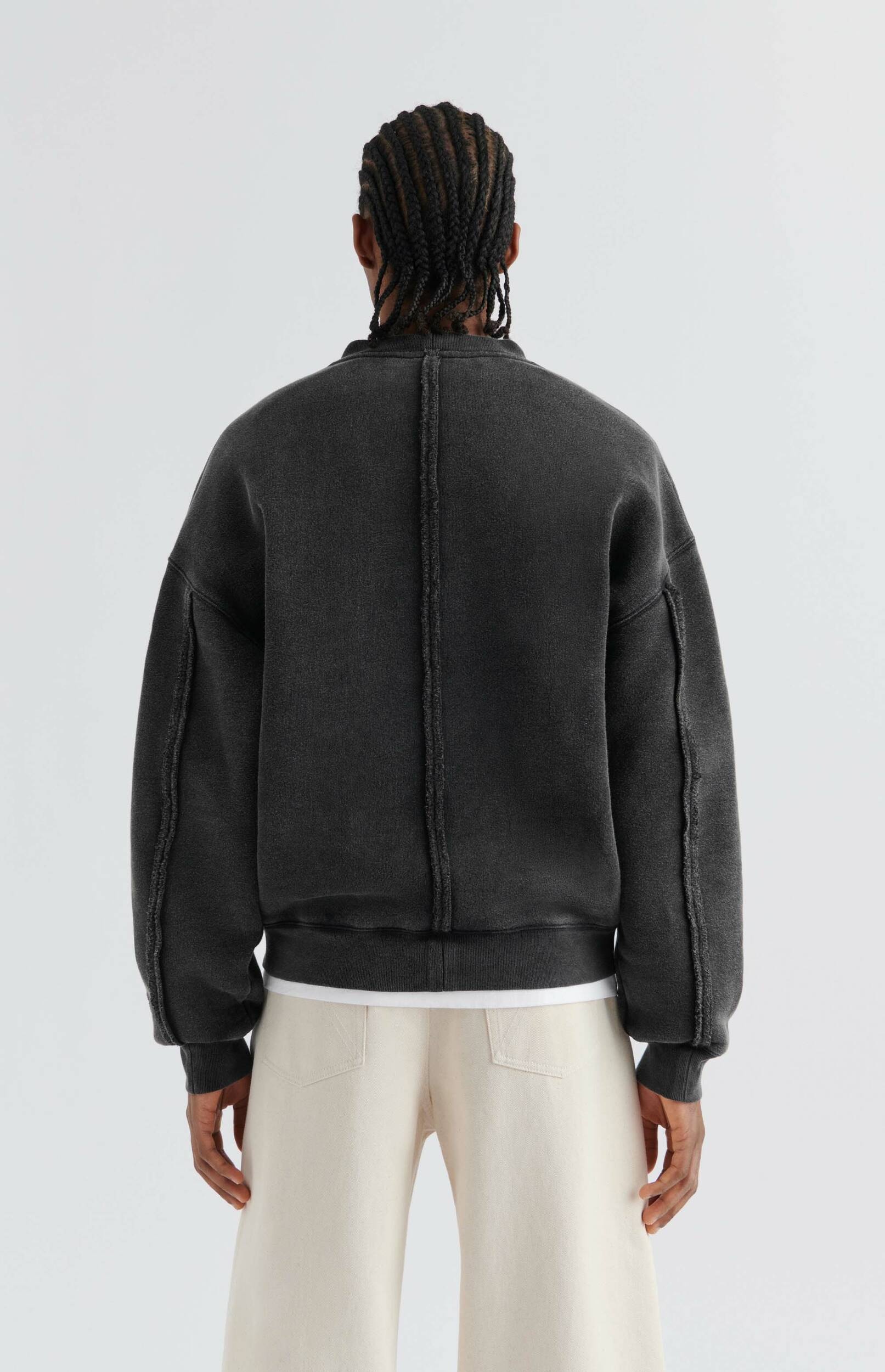 Chopped Oversized Sweatshirt - 3
