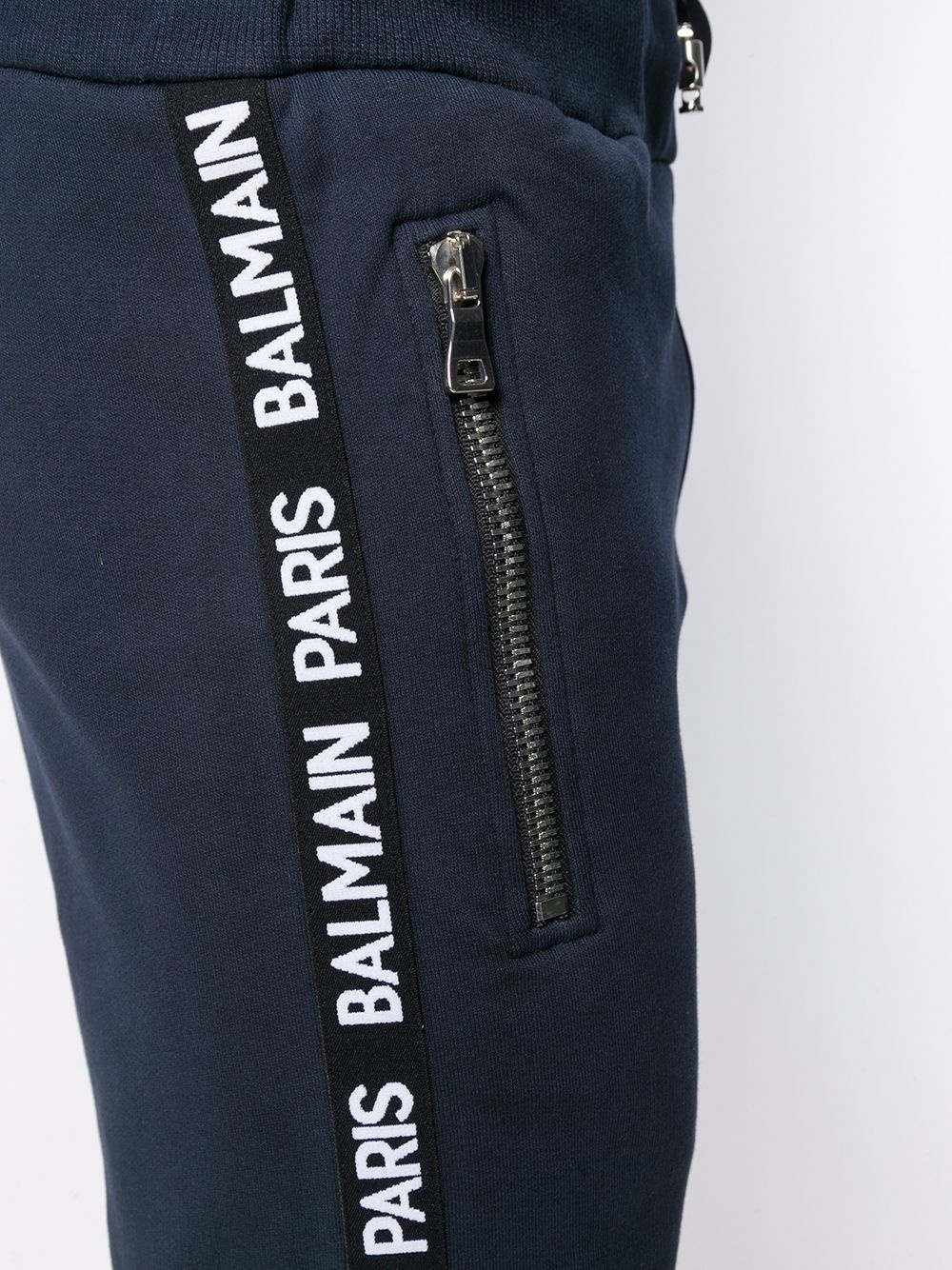 logo strap track trousers - 5