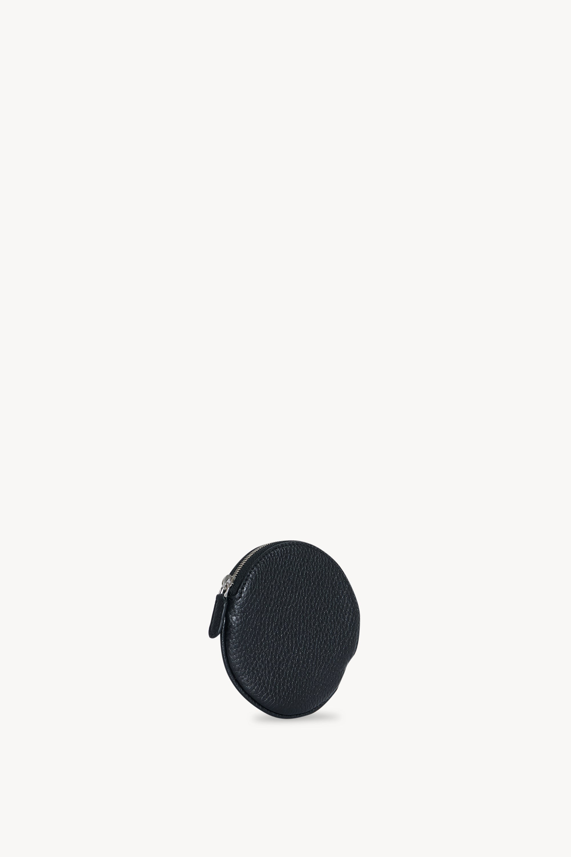 Round Pouch in Leather - 2