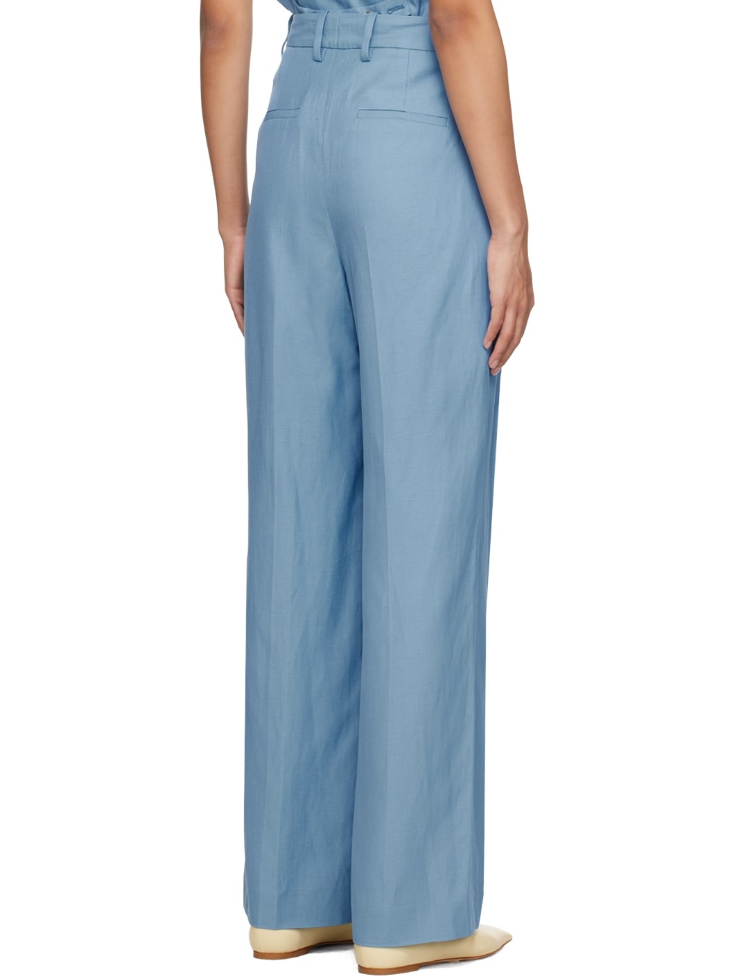 Blue Cadar Trousers - 3