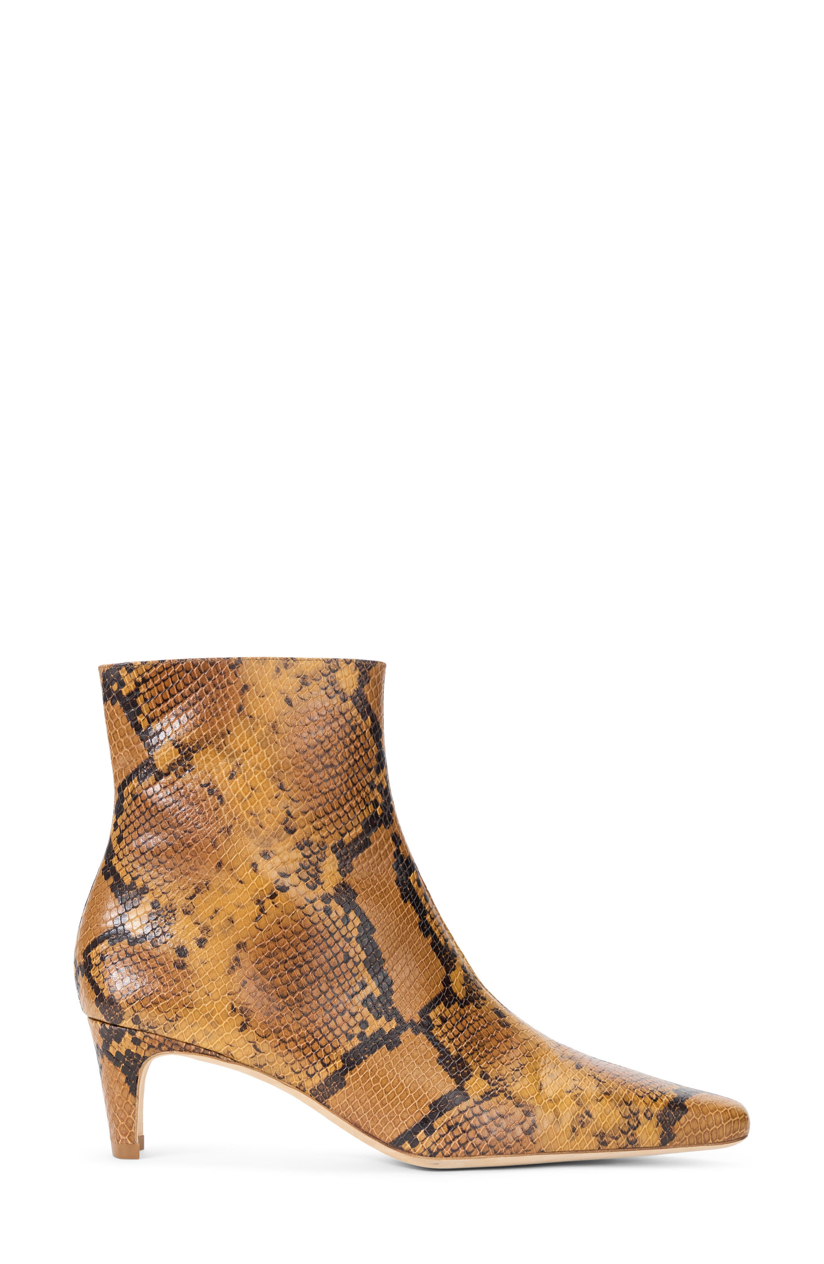 STAUD Wally Snakeskin Embossed Bootie at Nordstrom - 3
