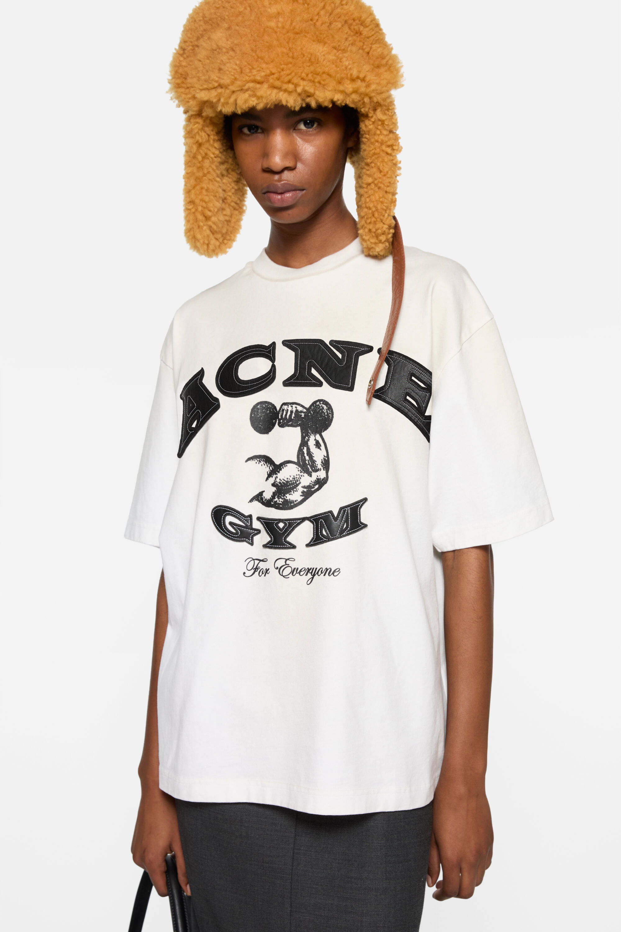 Logo t-shirt - Dusty white - 4
