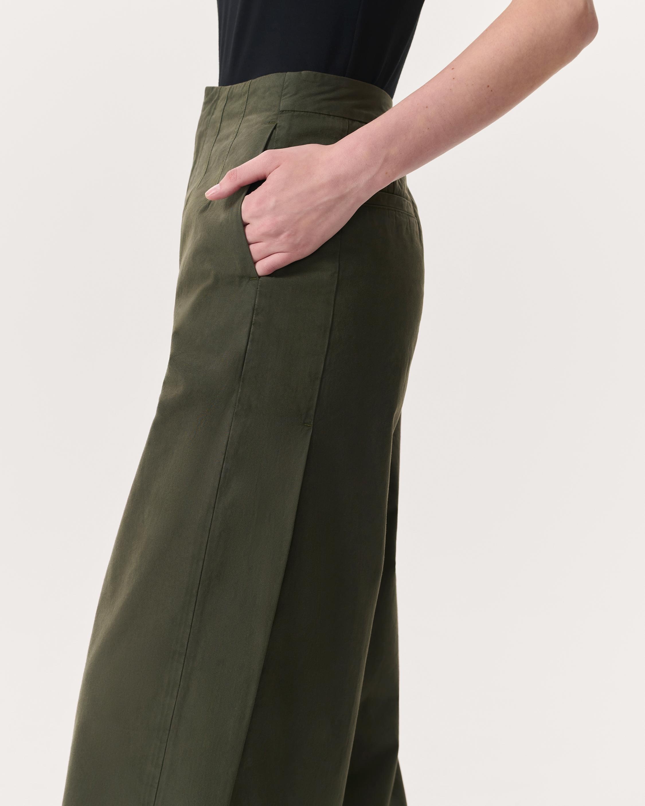 Kiana Cotton Flare Pants - 6