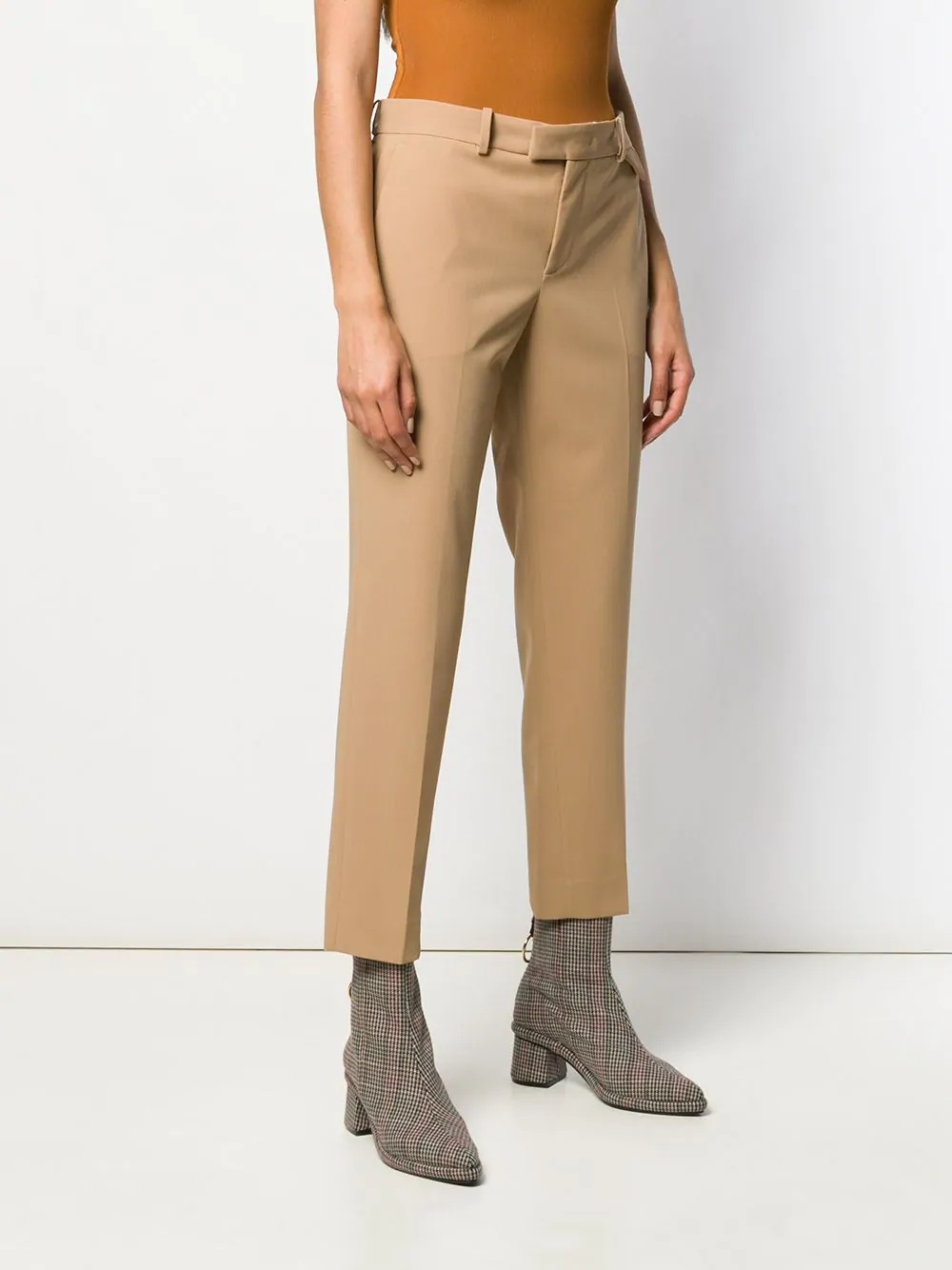 slim-fit tailored trousers - 3