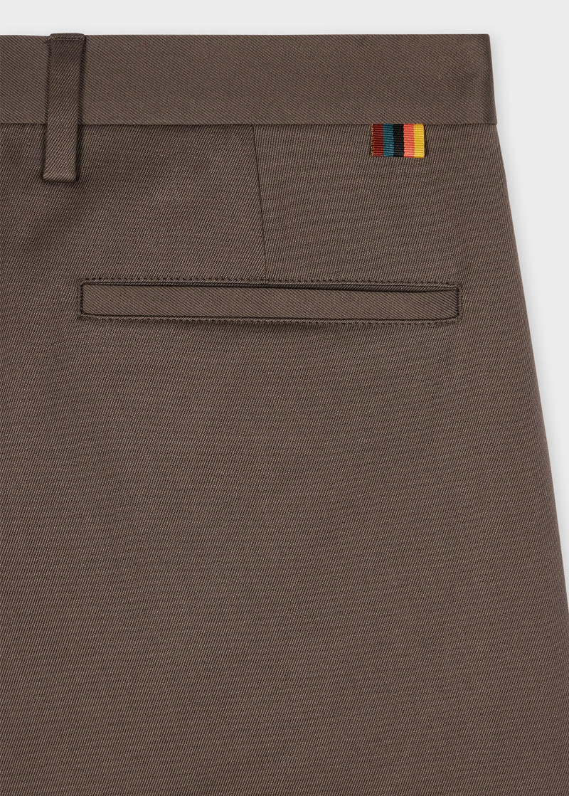 Paul Smith Slim-Fit Dark Grey Cotton-Stretch Chinos outlook