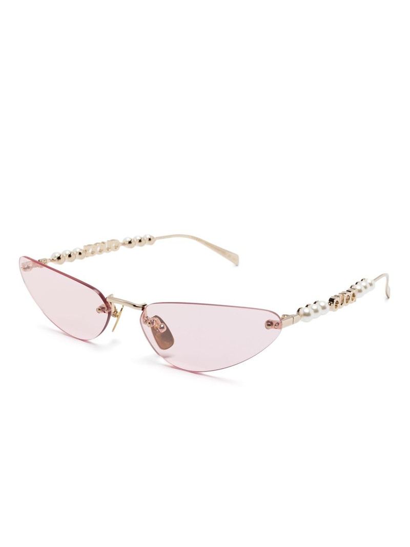 GUCCI rimless sunglasses outlook