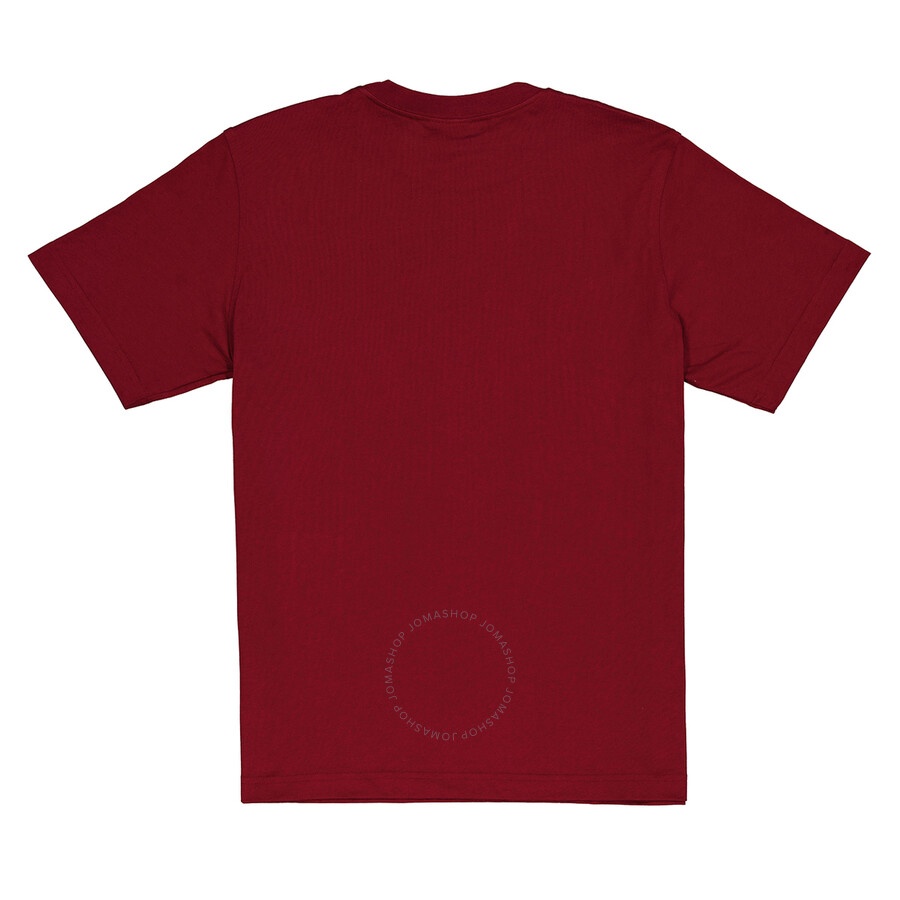 Reebok Collegiate Burgundy Cotton Jersey VB Logo T-shirt, Size X-Small - 2