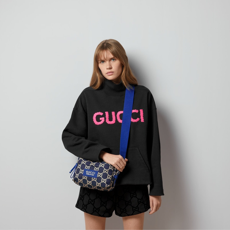 Medium GG ripstop crossbody bag 3