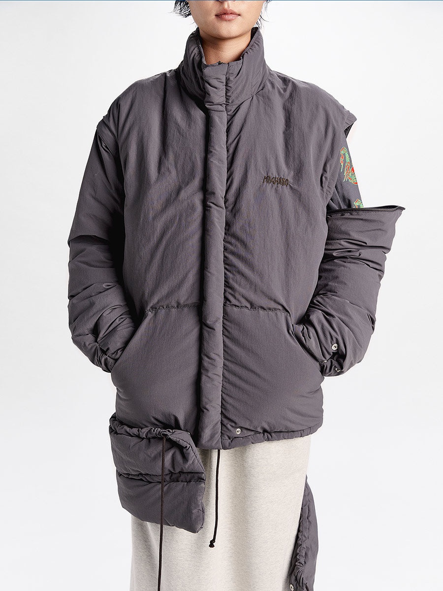 Magliano Pompe Puffer Dark Grey - 3