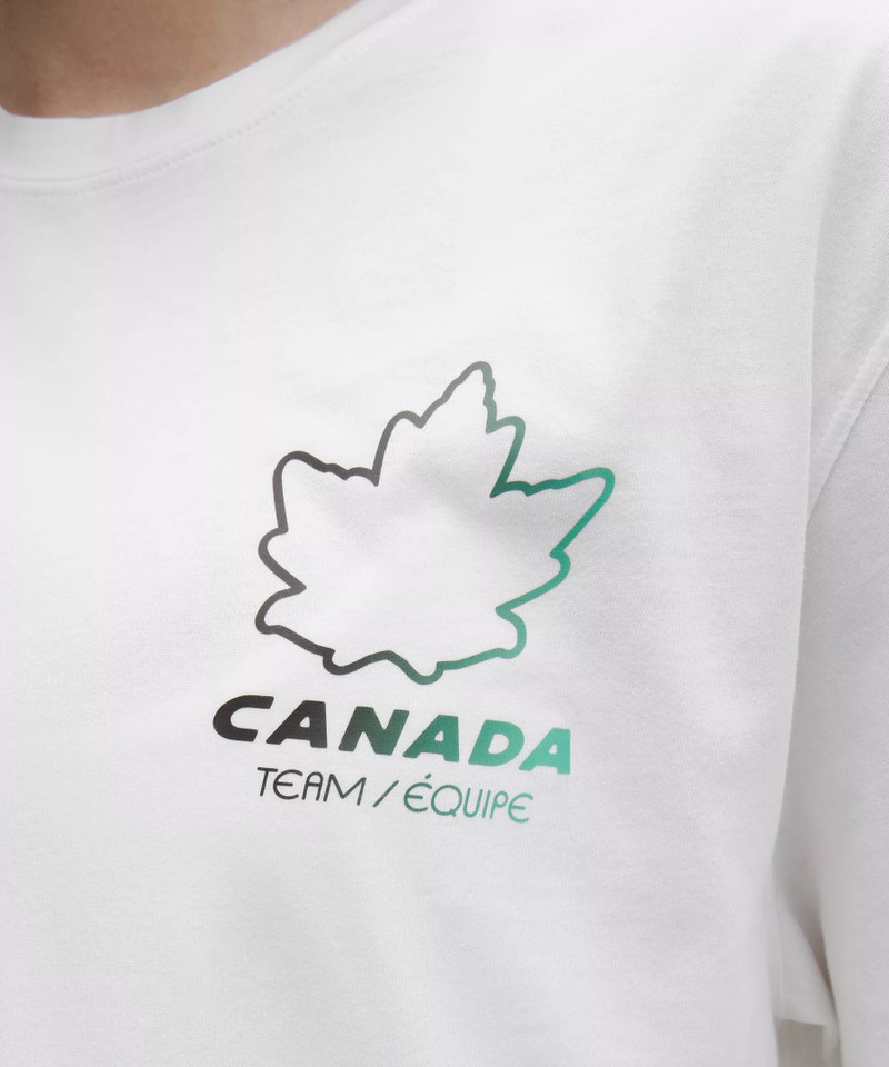 Team Canada Women's Cotton Jersey T-Shirt *COC Logo 5