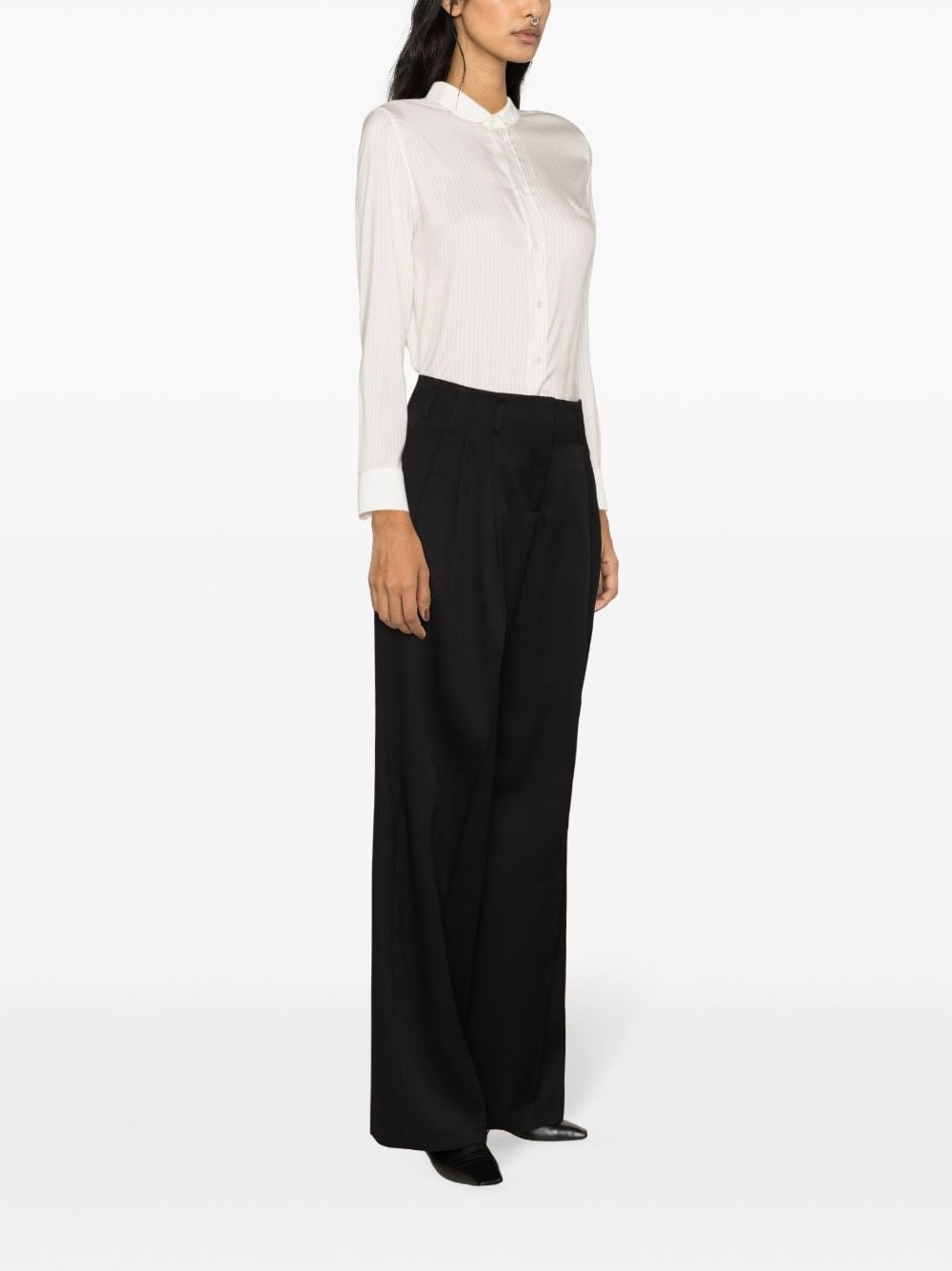 Flavia tailored palazzo pants - 3