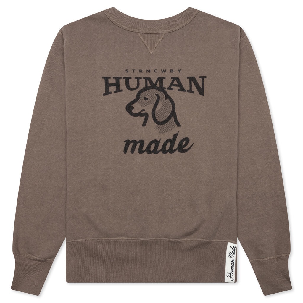 Human Made TSURIAMI SWEATSHIRT - GREEN | feature | REVERSIBLE