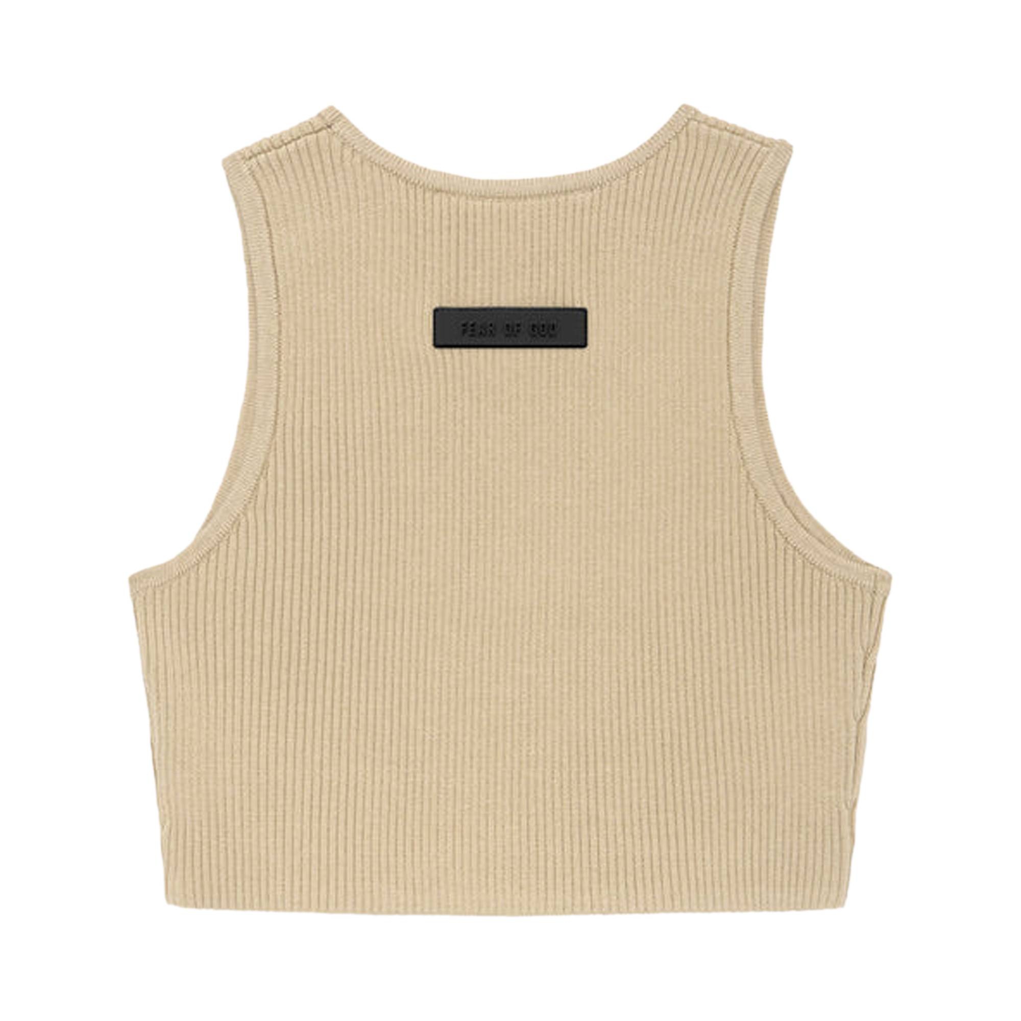 Fear of God Essentials Sport Tank 'Gold Heather' - 2