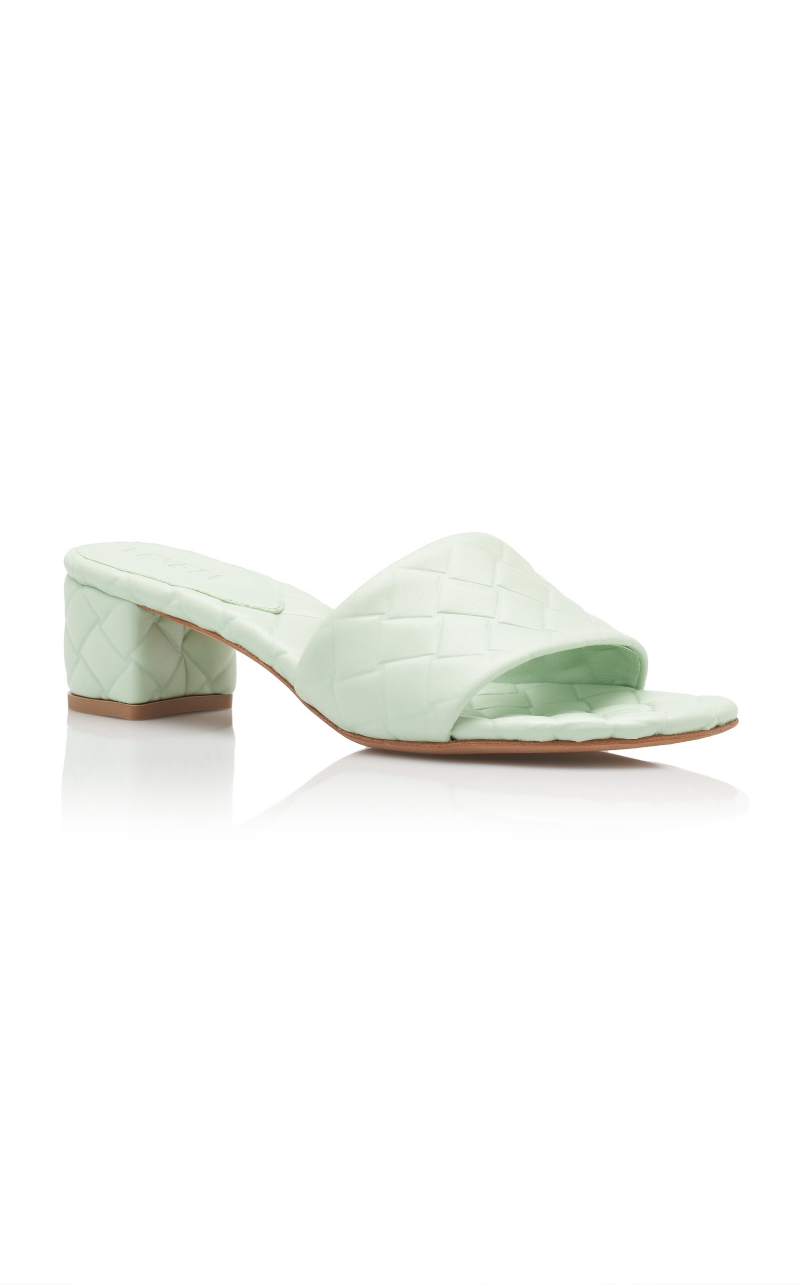 Amy Padded Sandals green - 5