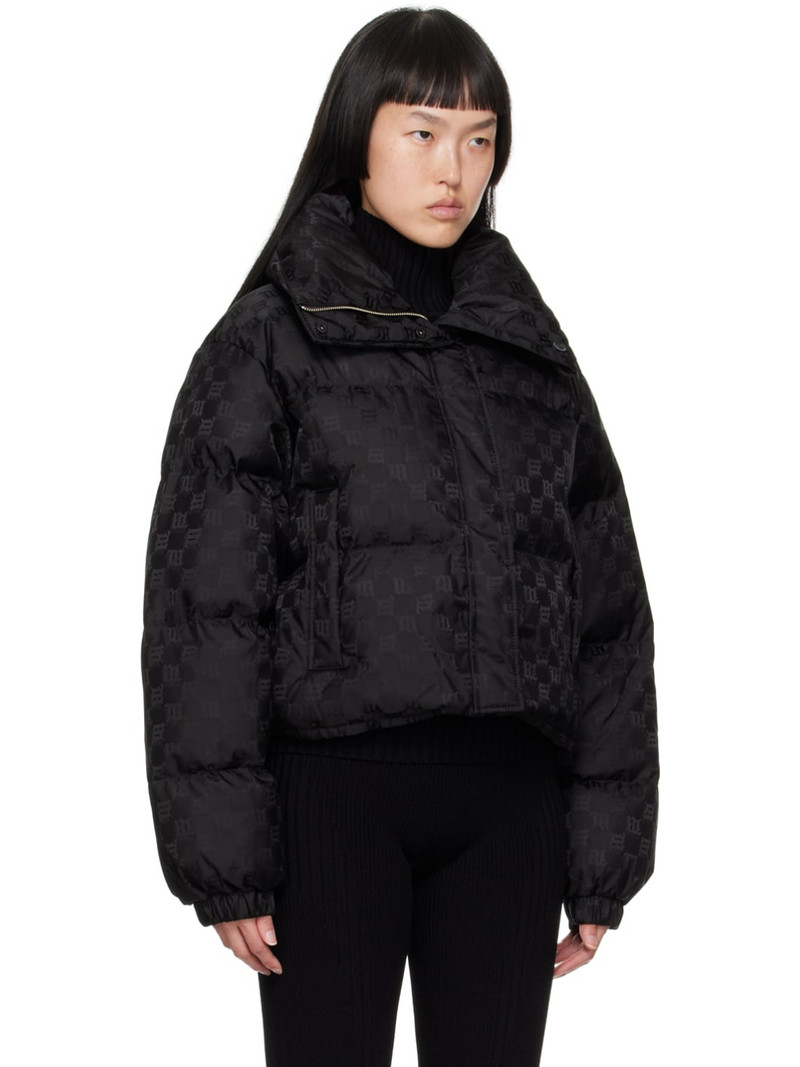 Black Monogram Puffer Jacket 2