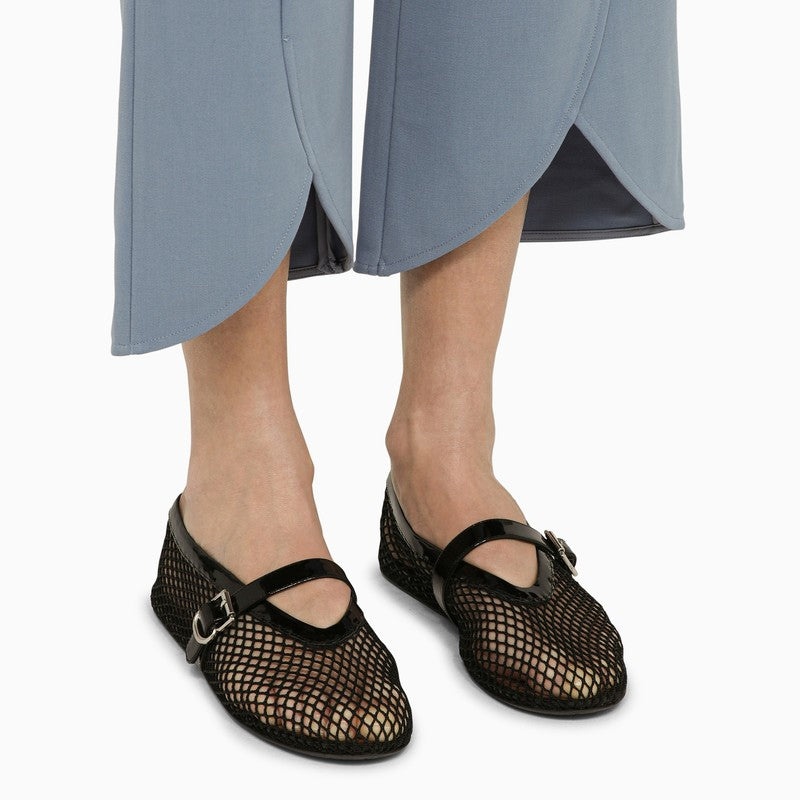 LIGHT BLUE NORMANN TROUSERS WITH SLITS - 5